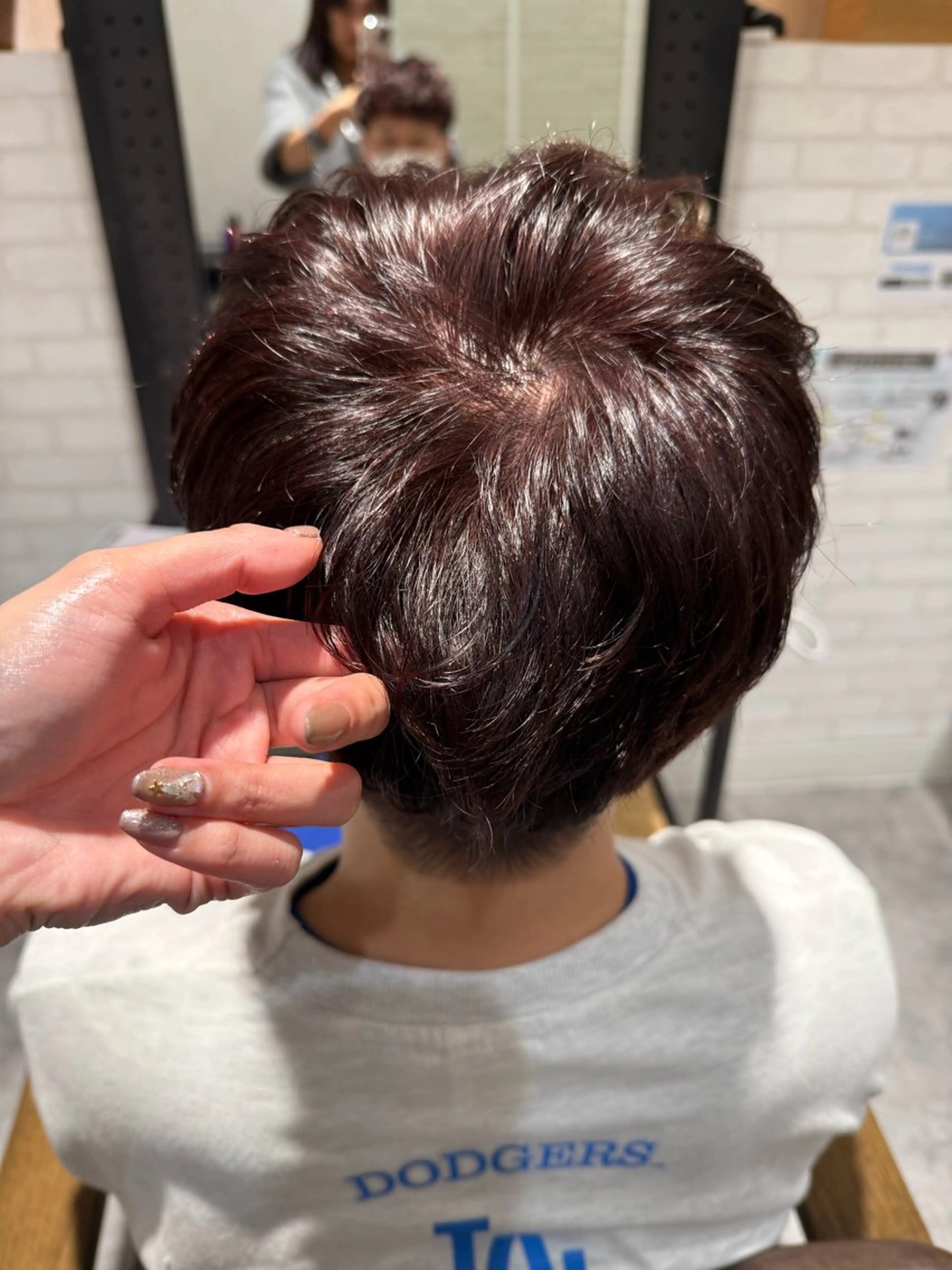 カラー Misaki/坂戸/ 艶カラーのヘアスタイル