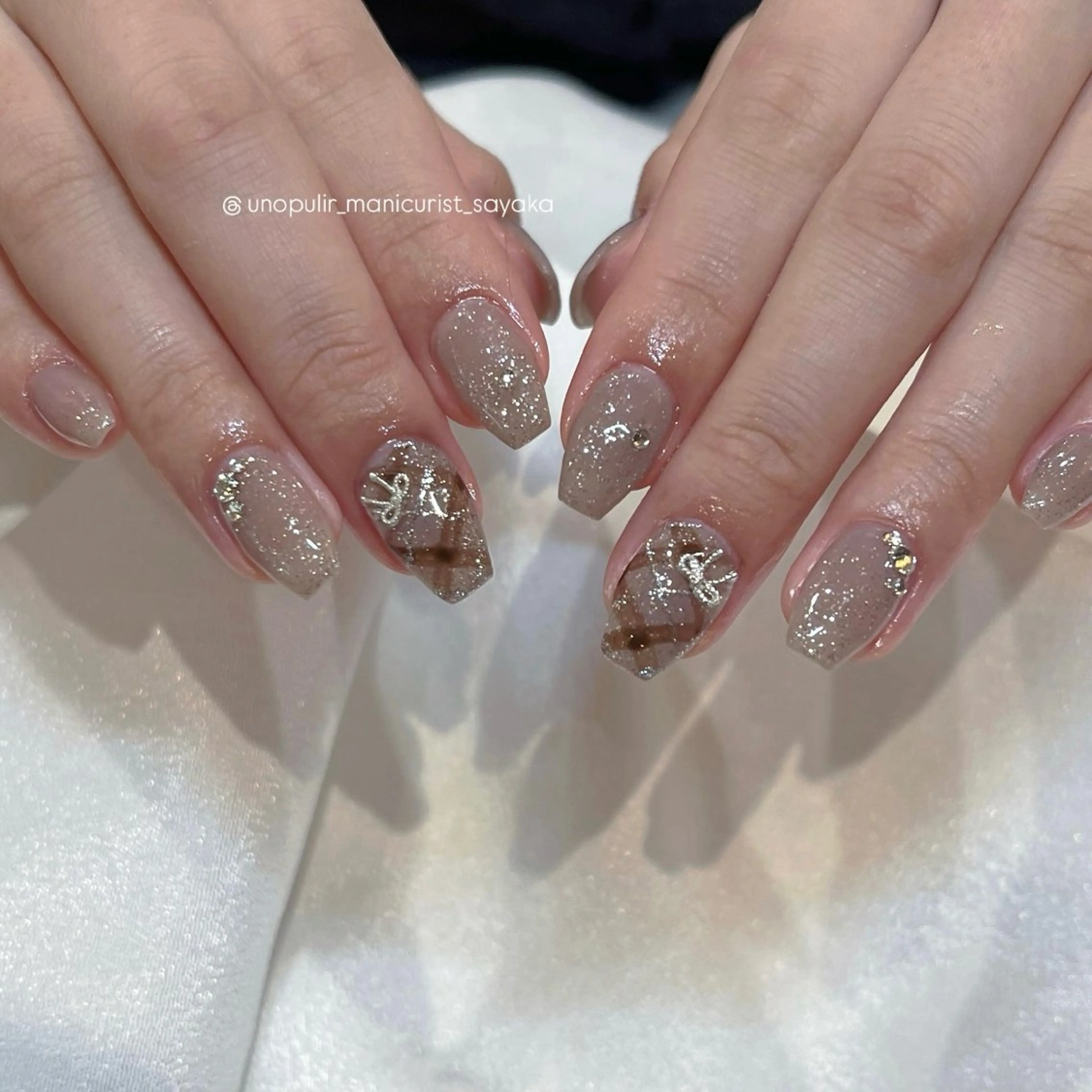 ネイル ハンドネイル unopulir Sayakaのネイルデザイン