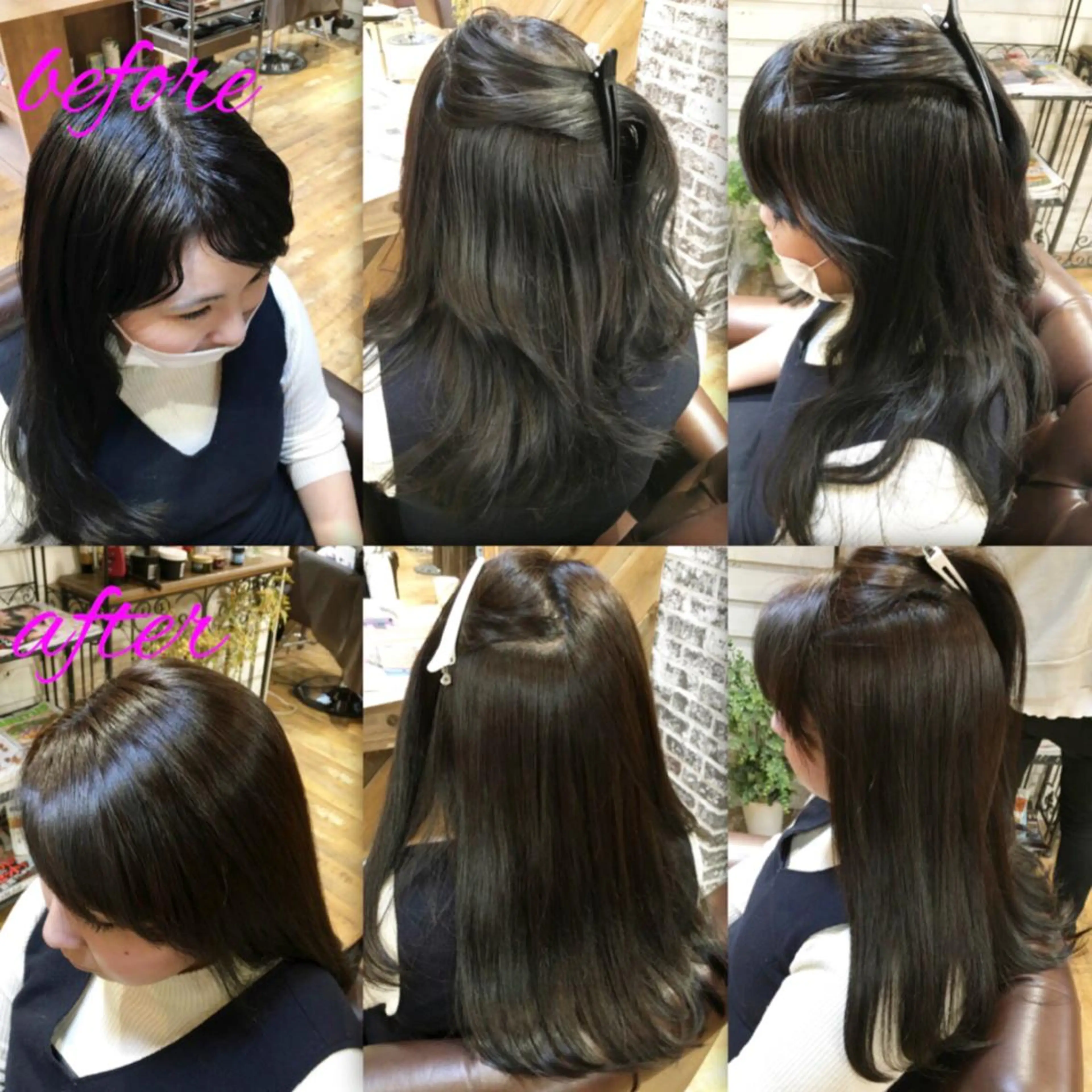 ロング ブリーチ縮毛矯正/ デサキ ショウヘイのヘアスタイル