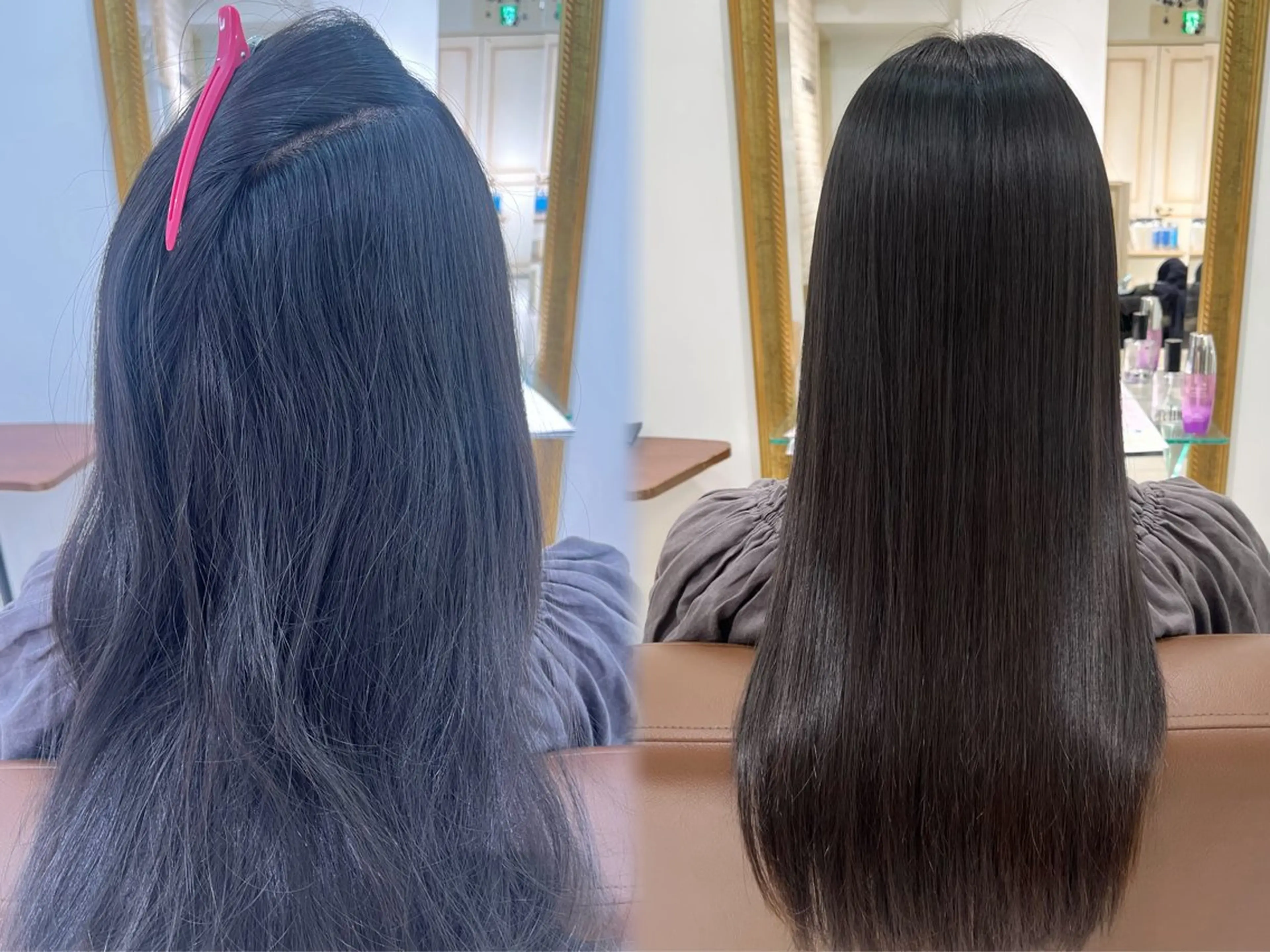 ロング 縮毛矯正 縮毛矯正 巻ける🫧縮毛矯正 💞はな🎀のヘアスタイル