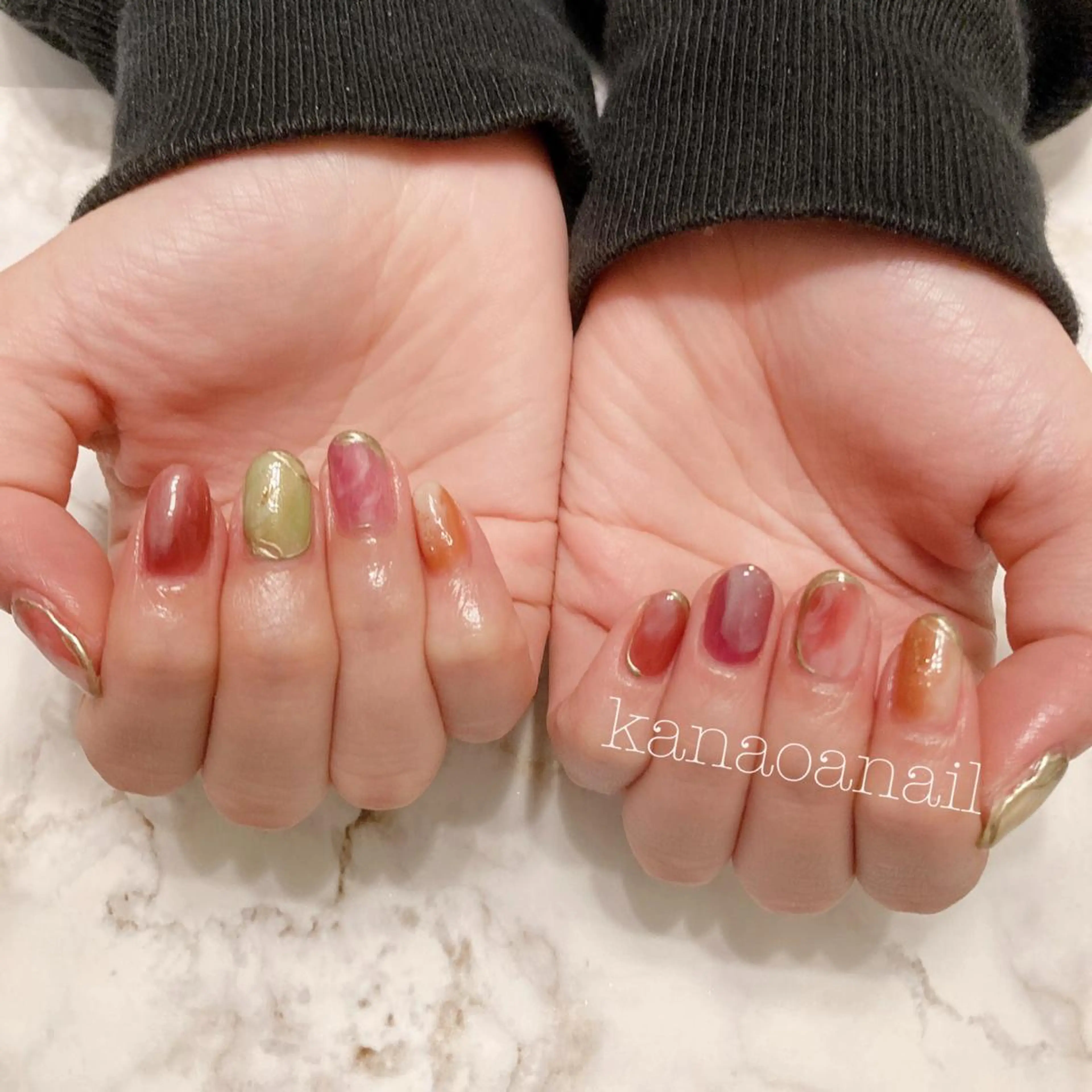 ネイル kanaoa nailのネイルデザイン