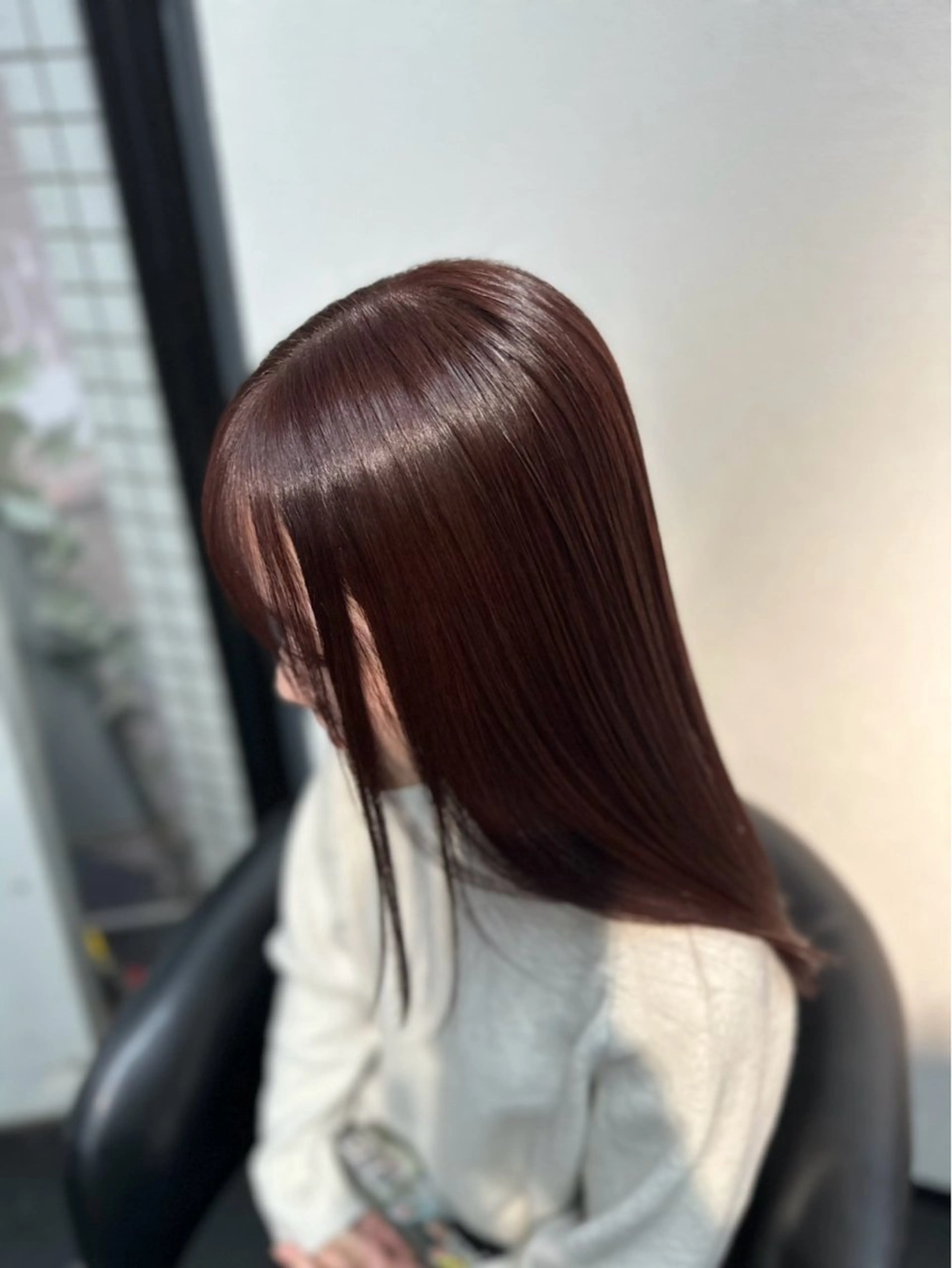 ロング ヘアカラー 北村 理奈のヘアスタイル