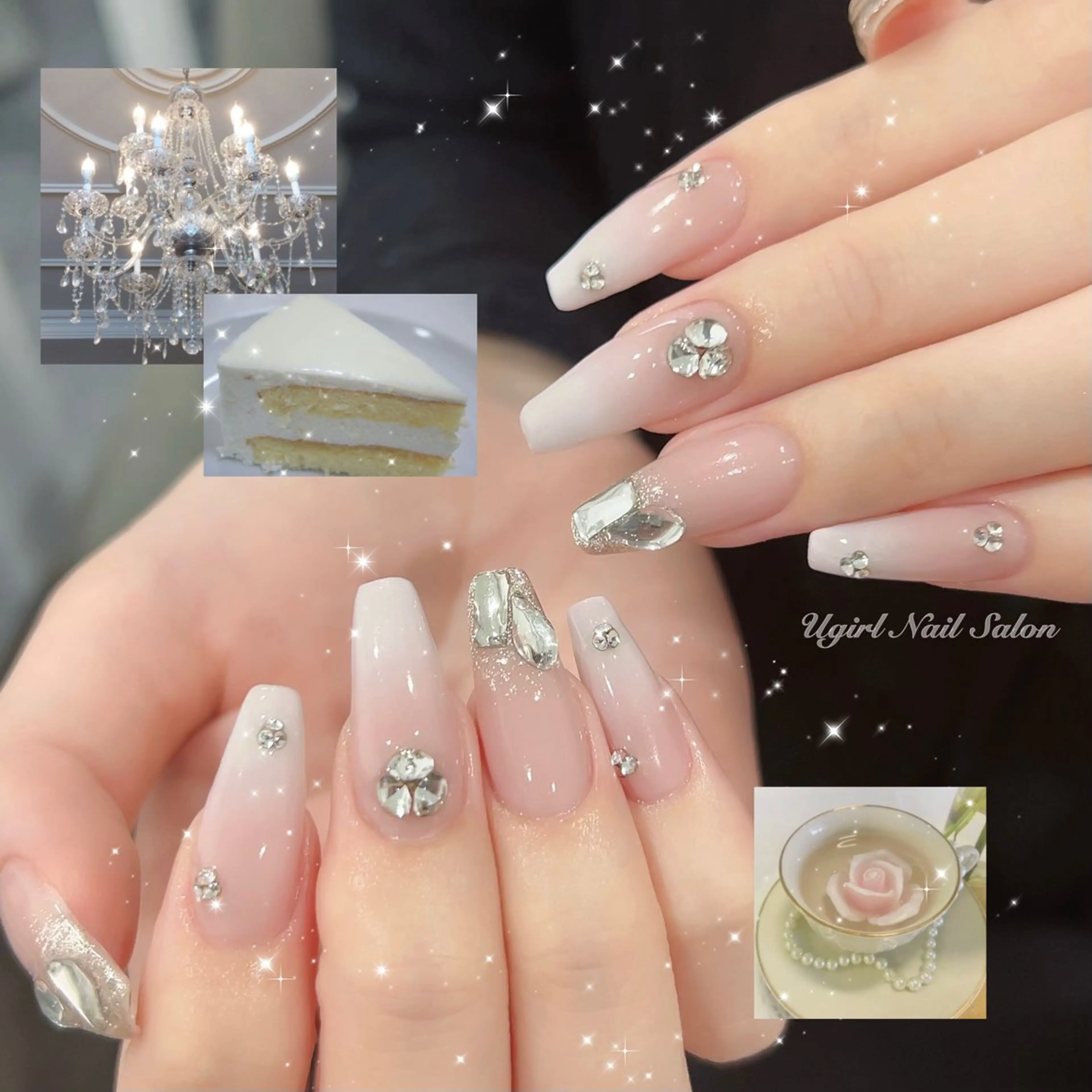 ネイル ハンドネイル 🪄mimi🎀 Midori🪽のネイルデザイン