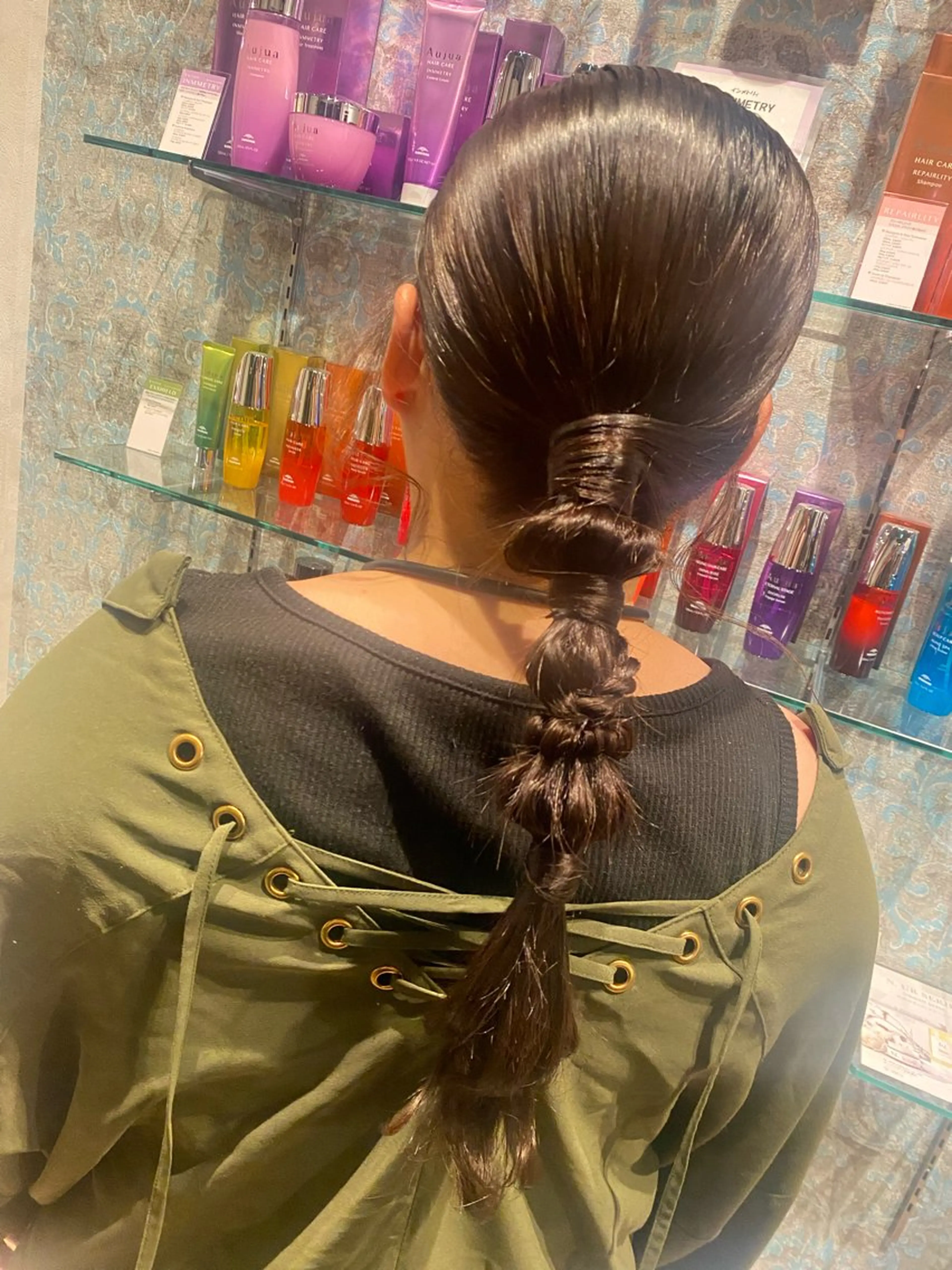 セミロング ヘアセット 美容室Limb所属・髪質改善/縮毛/小林 水葵のヘアスタイル