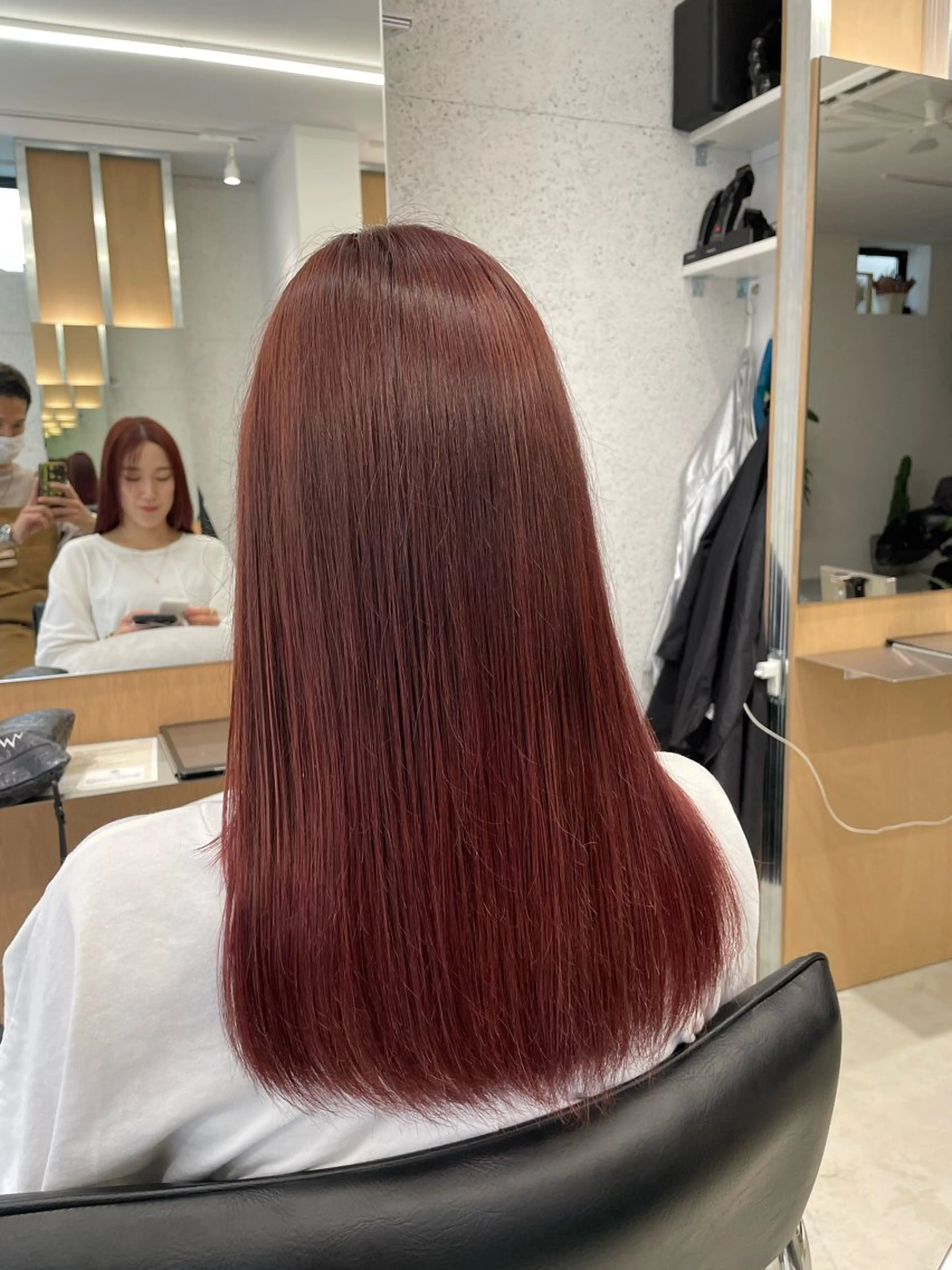 ロング カラー カット ヘアカラー トリートメント 髪質改善/茅ヶ崎 マツモト リョウのヘアスタイル