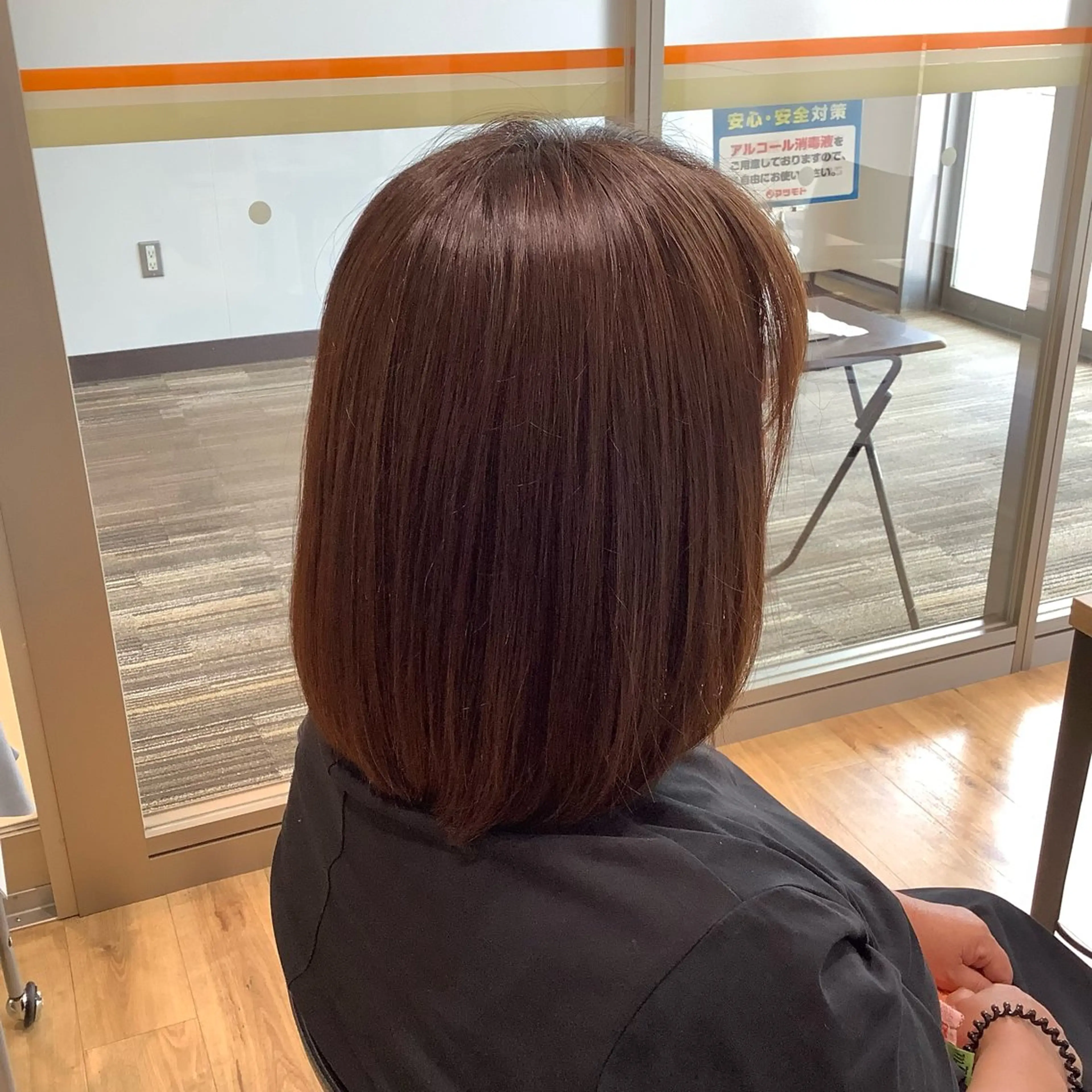 ミディアム カラー カット 縮毛矯正 エイジングケア特化 美容師✂️山崎竜二のヘアスタイル