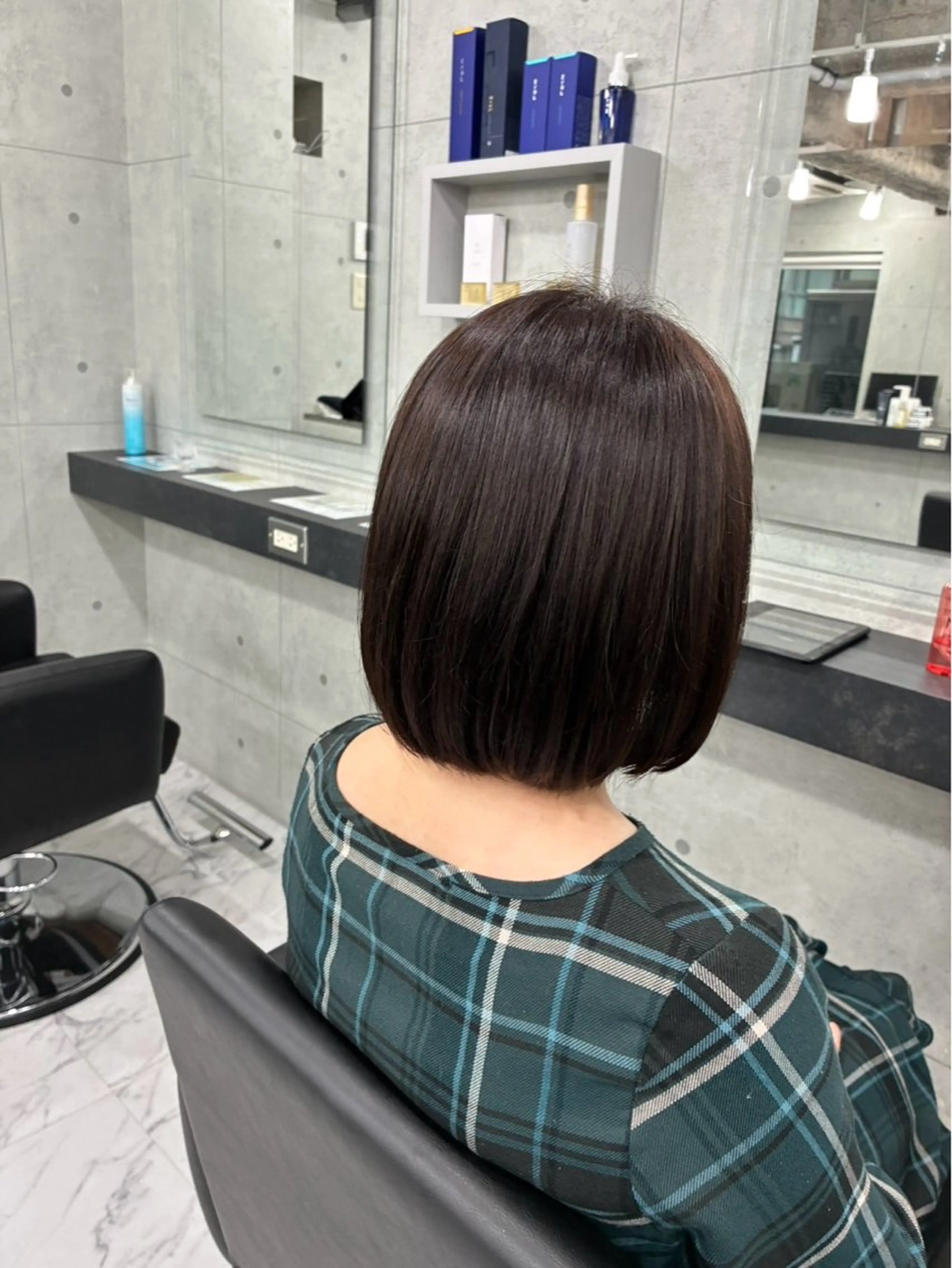 ミディアム カラー カット ヘアカラー Endearing 北澤那未🌟銀座のヘアスタイル