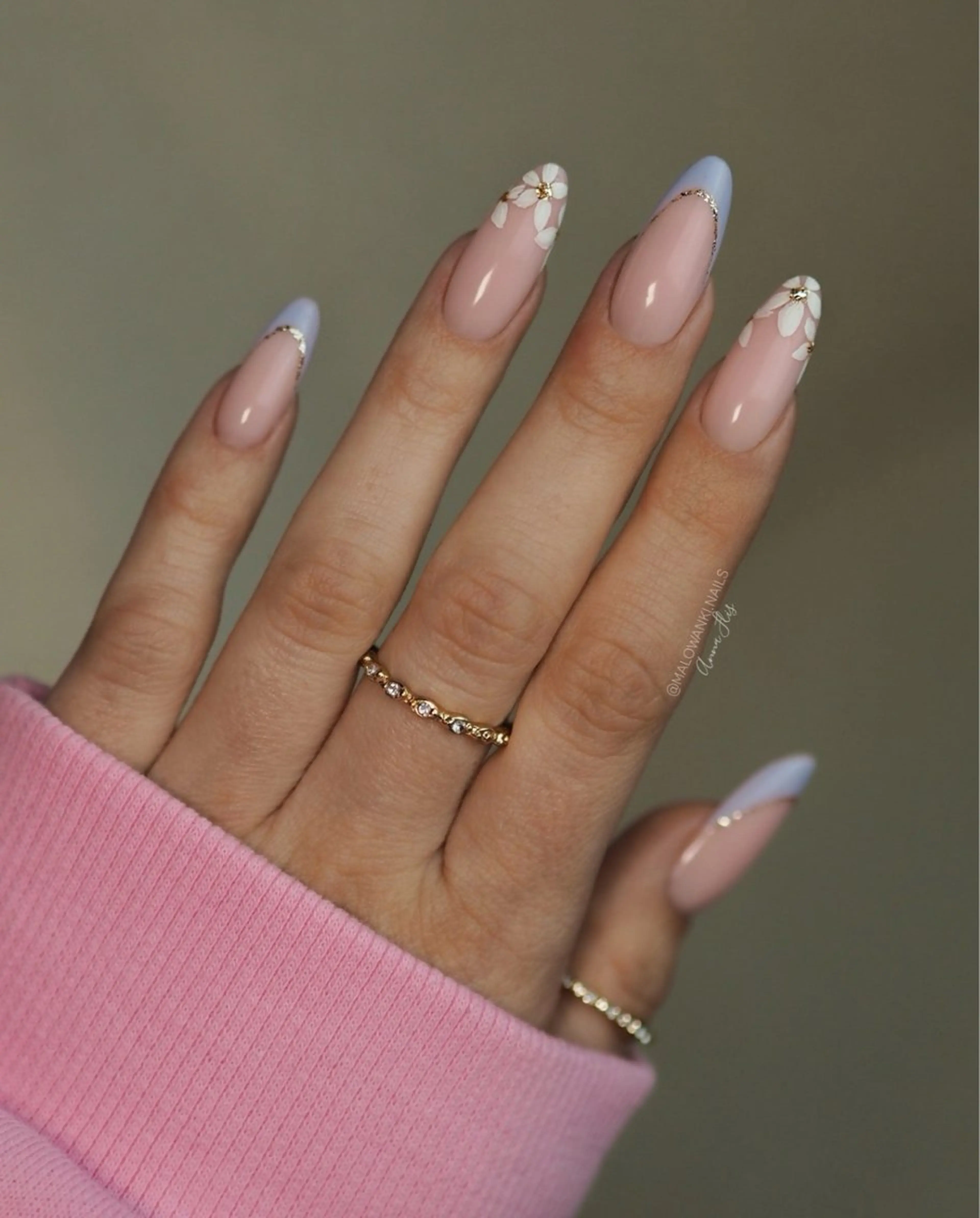 ネイル 韓国ネイル 持ち込み ニュアンスネイル ネイルチップ ハンドネイル TABI ANA.CHUOのネイルデザイン