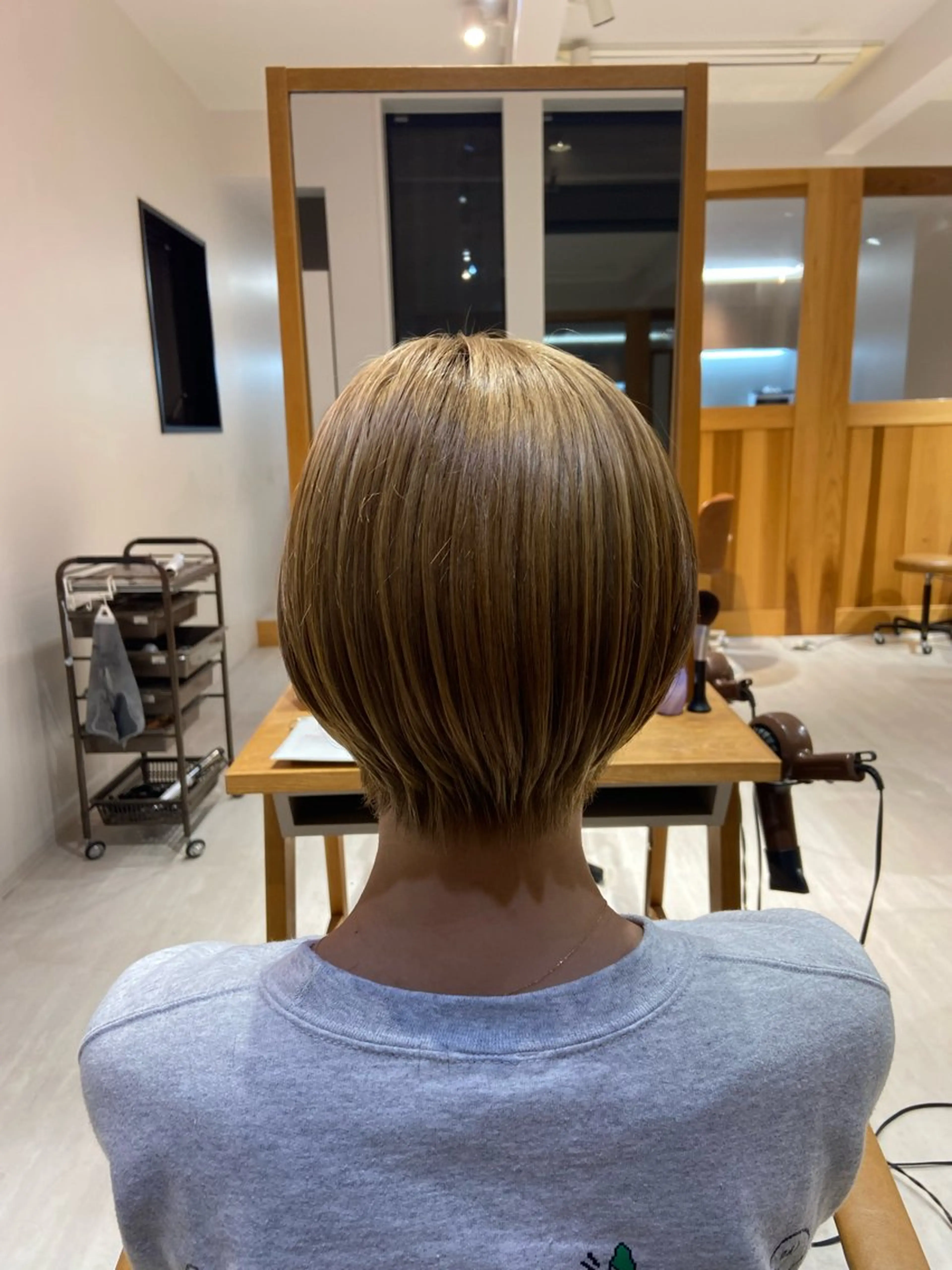 ショート ヤタガイ ミツエのヘアスタイル