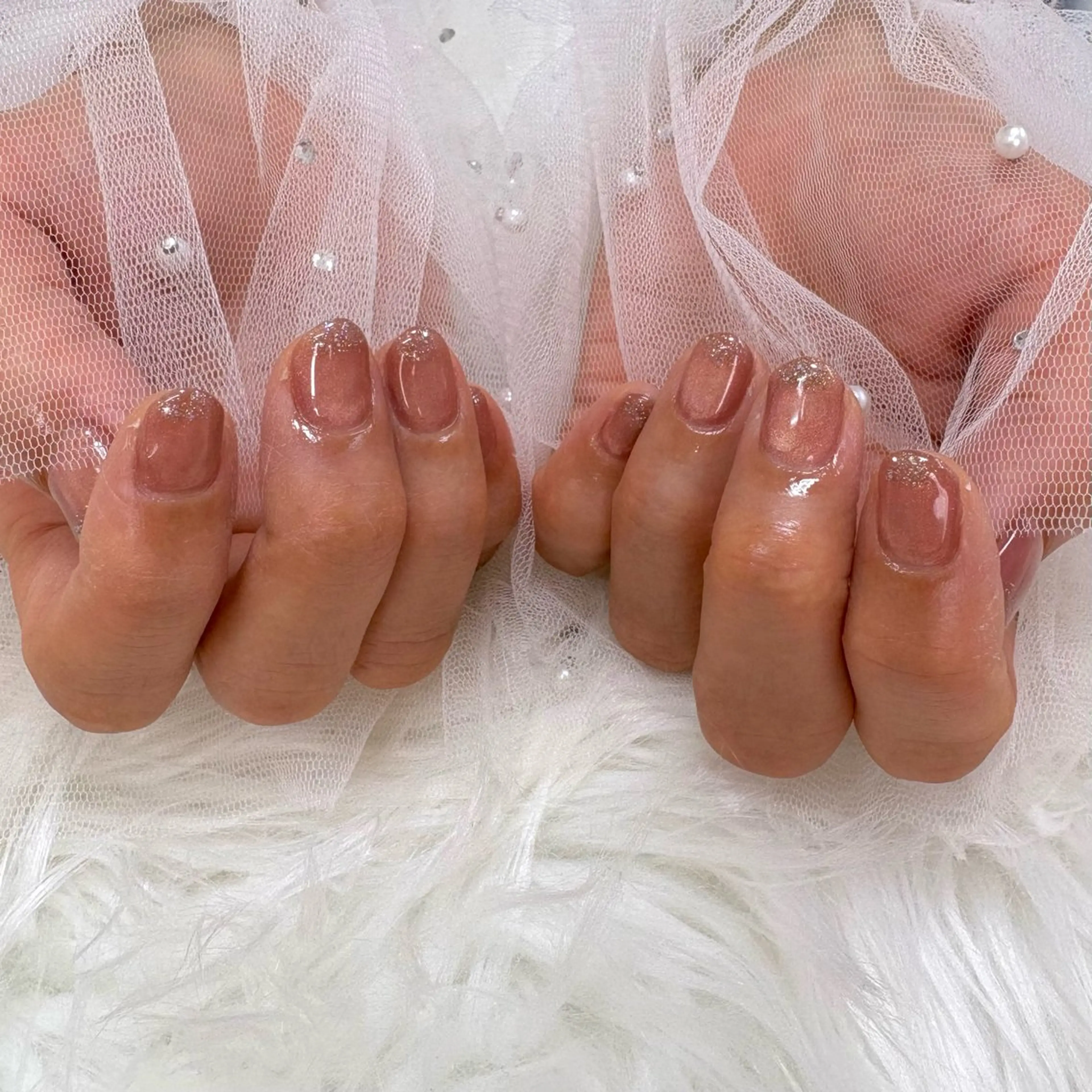 ネイル マグネットネイル オフィスネイル ハンドネイル SHINE nail salonのネイルデザイン