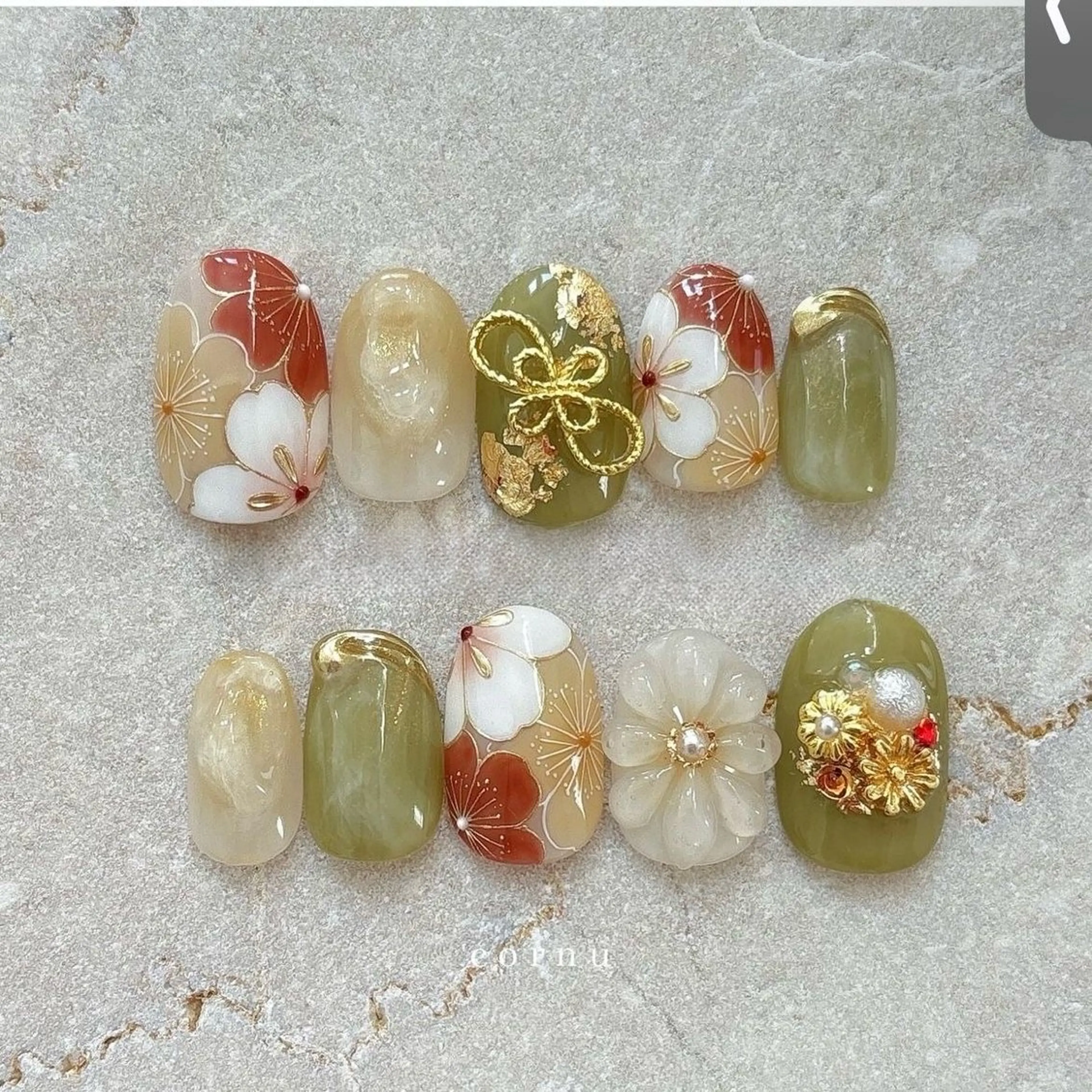 ネイル 韓国ネイル ニュアンスネイル シンプルネイル 春ネイル ワンホンネイル Nihonthy Nail 新宿所属・Nihonthy Nail 新宿のネイルデザイン