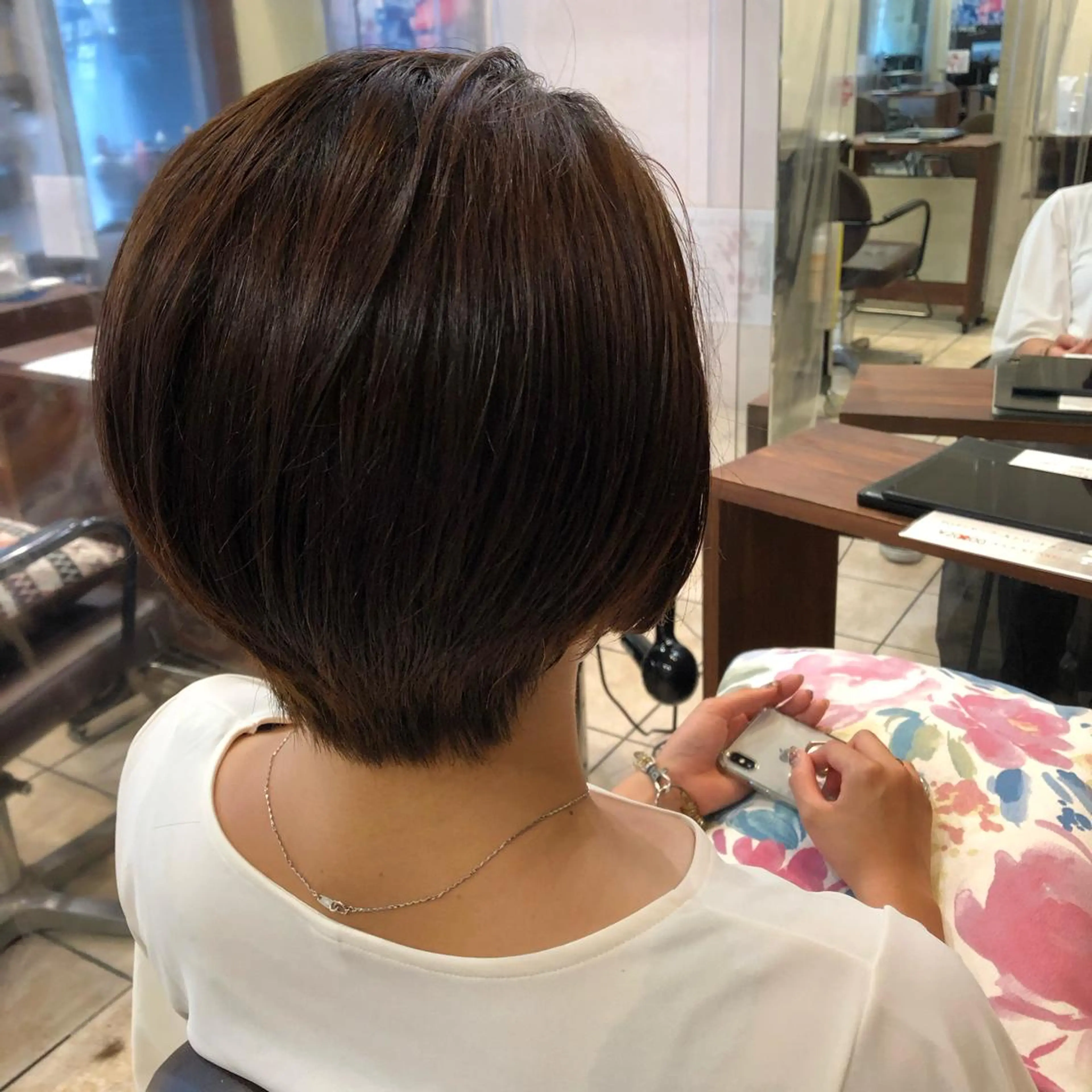 ショート 髪質改善 髪質改善カラーゆうひのヘアスタイル