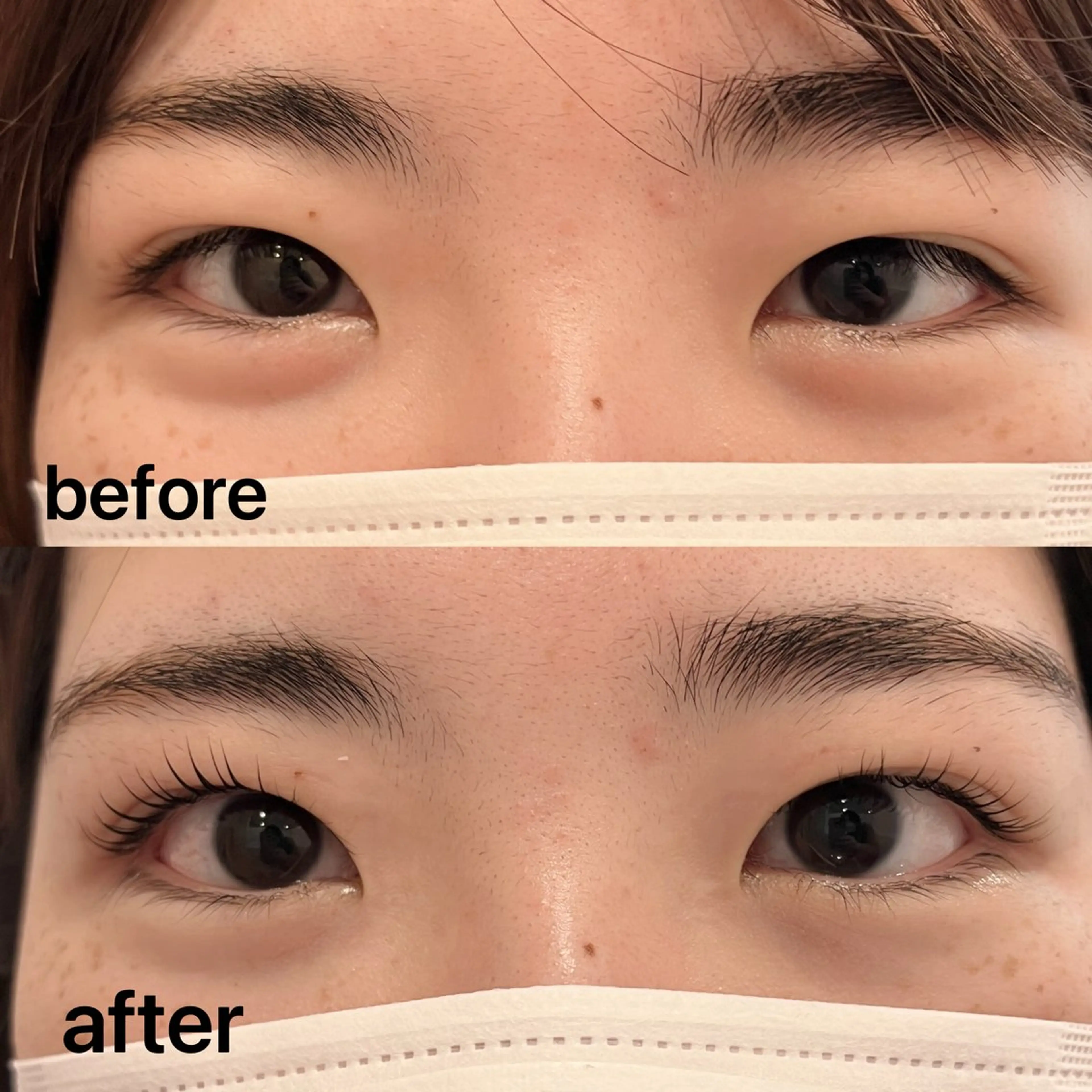 マツエク・マツパ 一重×まつ毛パーマ HOORAY. フーレイのマツエク・マツパデザイン