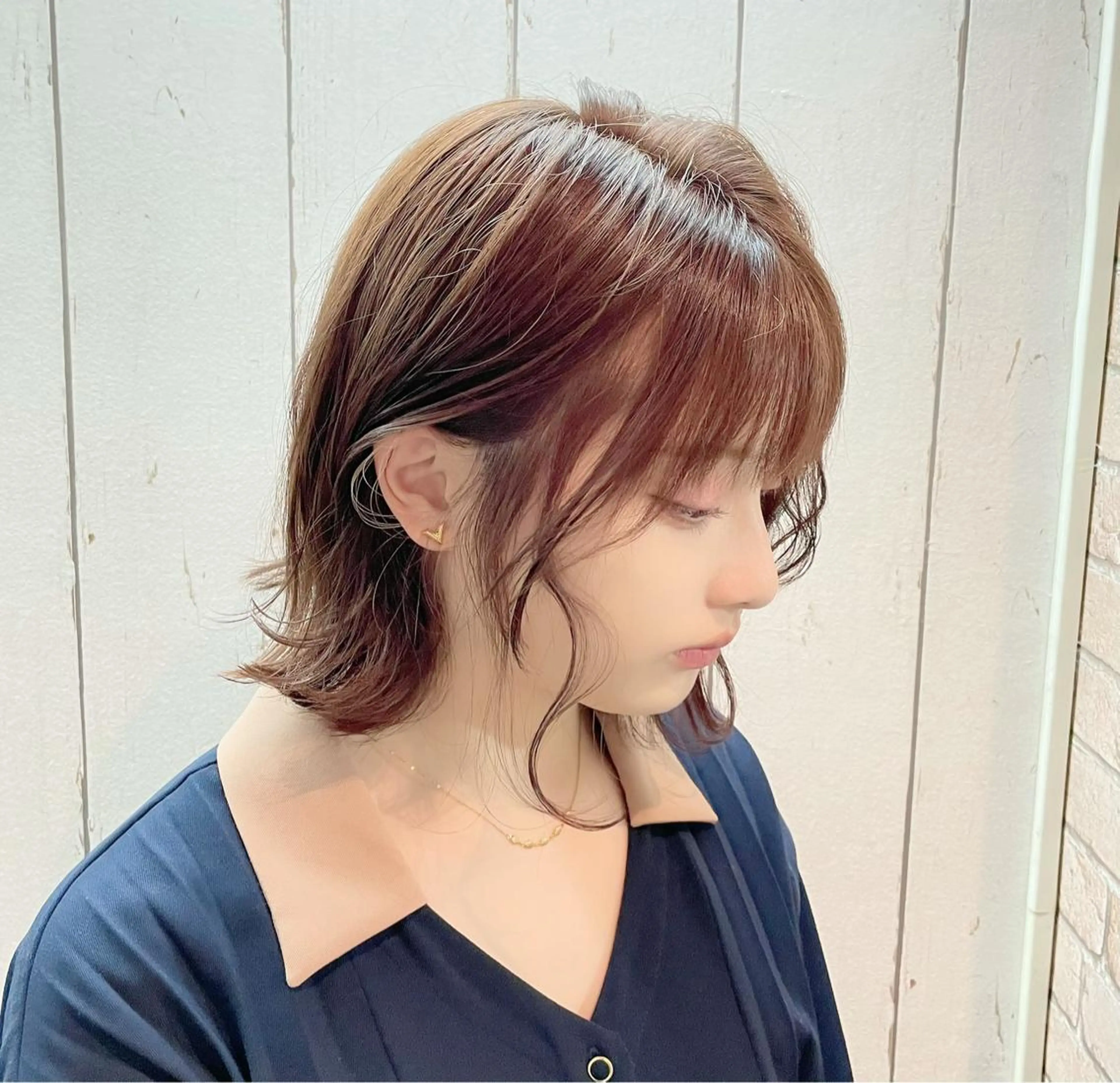 ショート カラー ヘアアレンジ MiU所属・池袋髪質改善×レイヤ ー専門MATSUのヘアスタイル