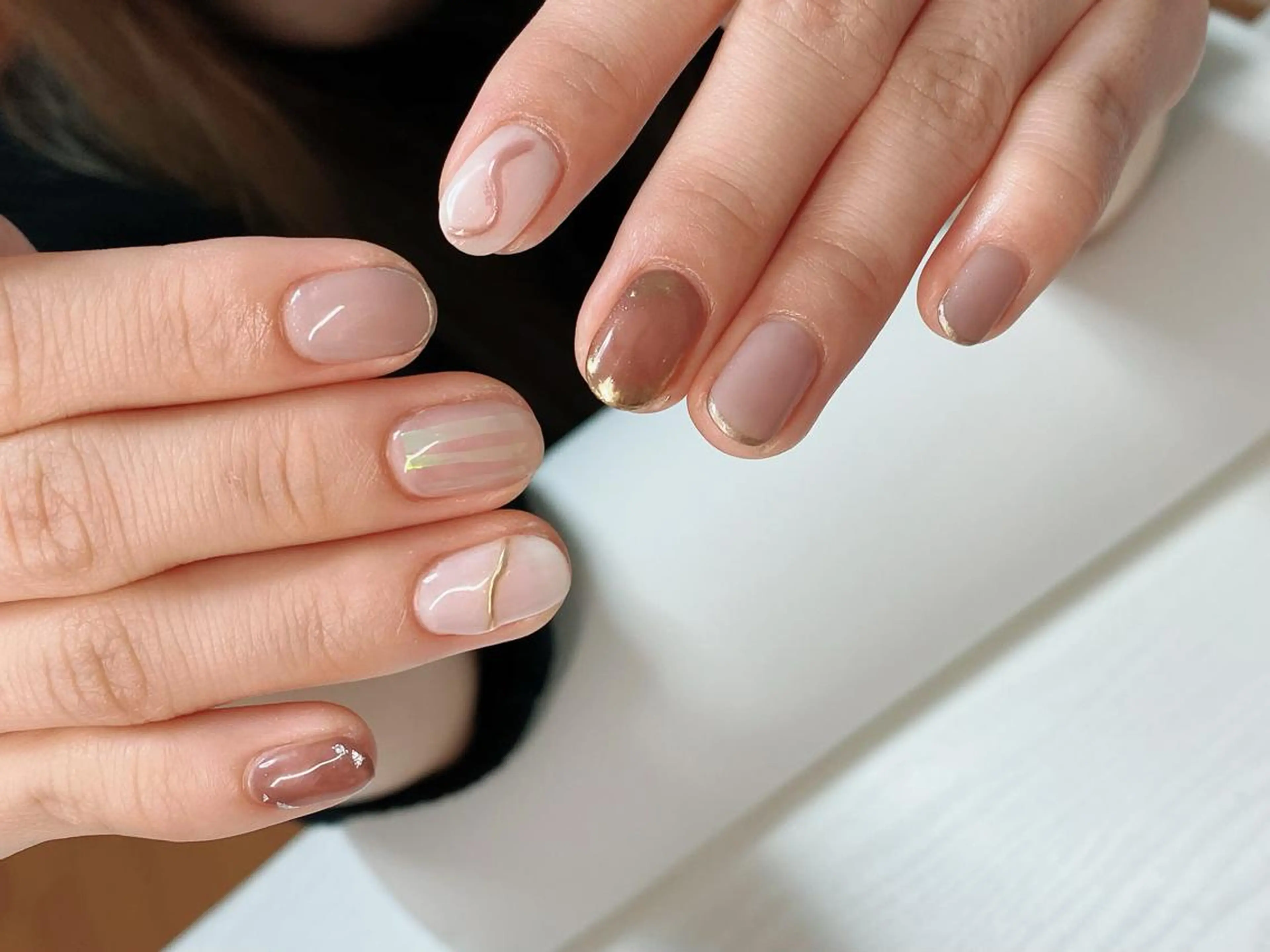 ネイル ニュアンスネイル eyelash & nail AN所属・eyelash & nail ANのマツエク・マツパデザイン