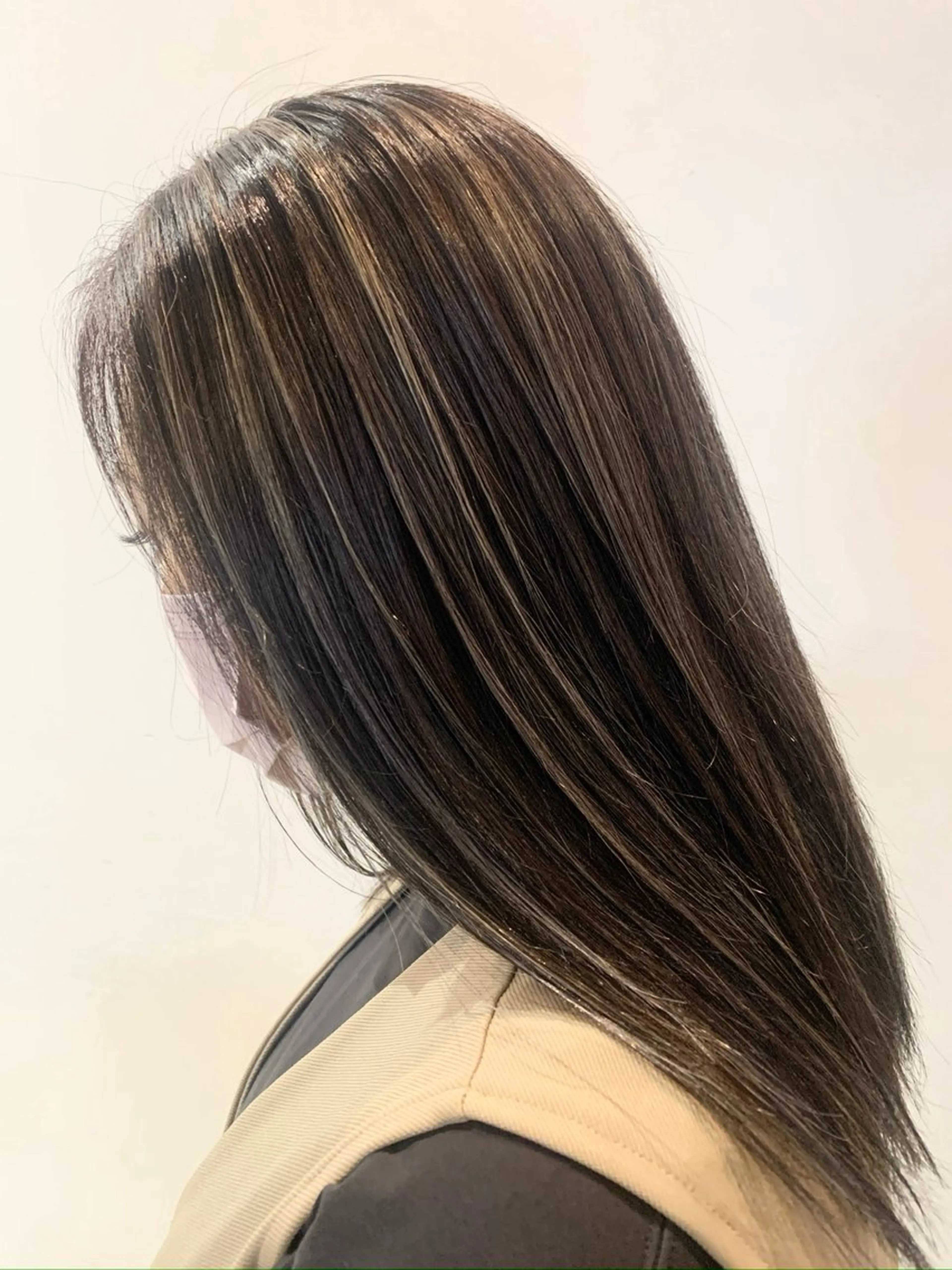 カラー ハイライトカラー ヘアカラー 完全1×1&半個室 ☆★MUUK柳田麻那のヘアスタイル