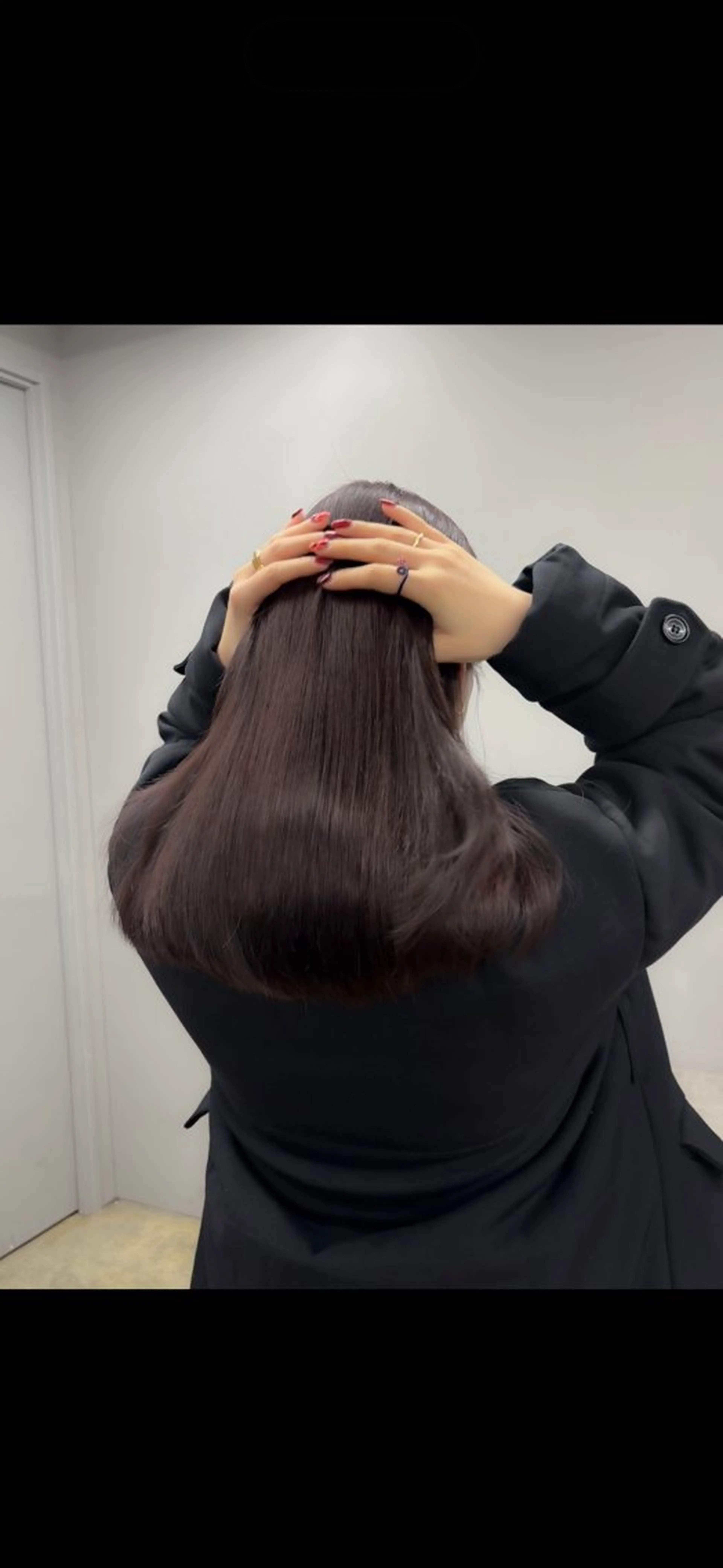 ミディアム ヘアカラー トリートメント 𝐀𝐦𝐞𝐫𝐢 /透明感カラーのヘアスタイル