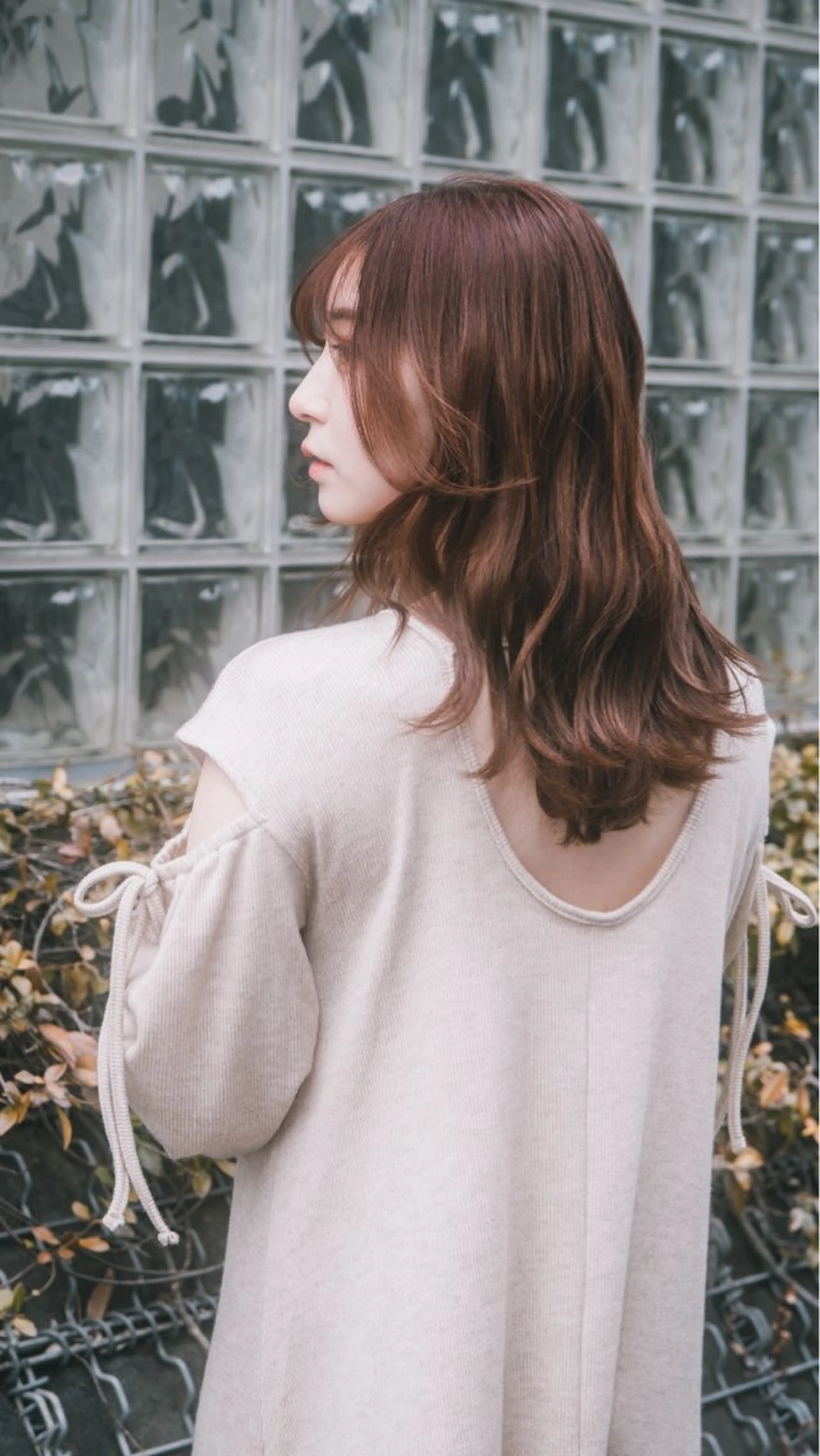 セミロング カラー アッシュ ブラウンカラー 透明感カラー カット ヘアカラー トリートメント Arumeria ❄️富澤翼❄️のヘアスタイル