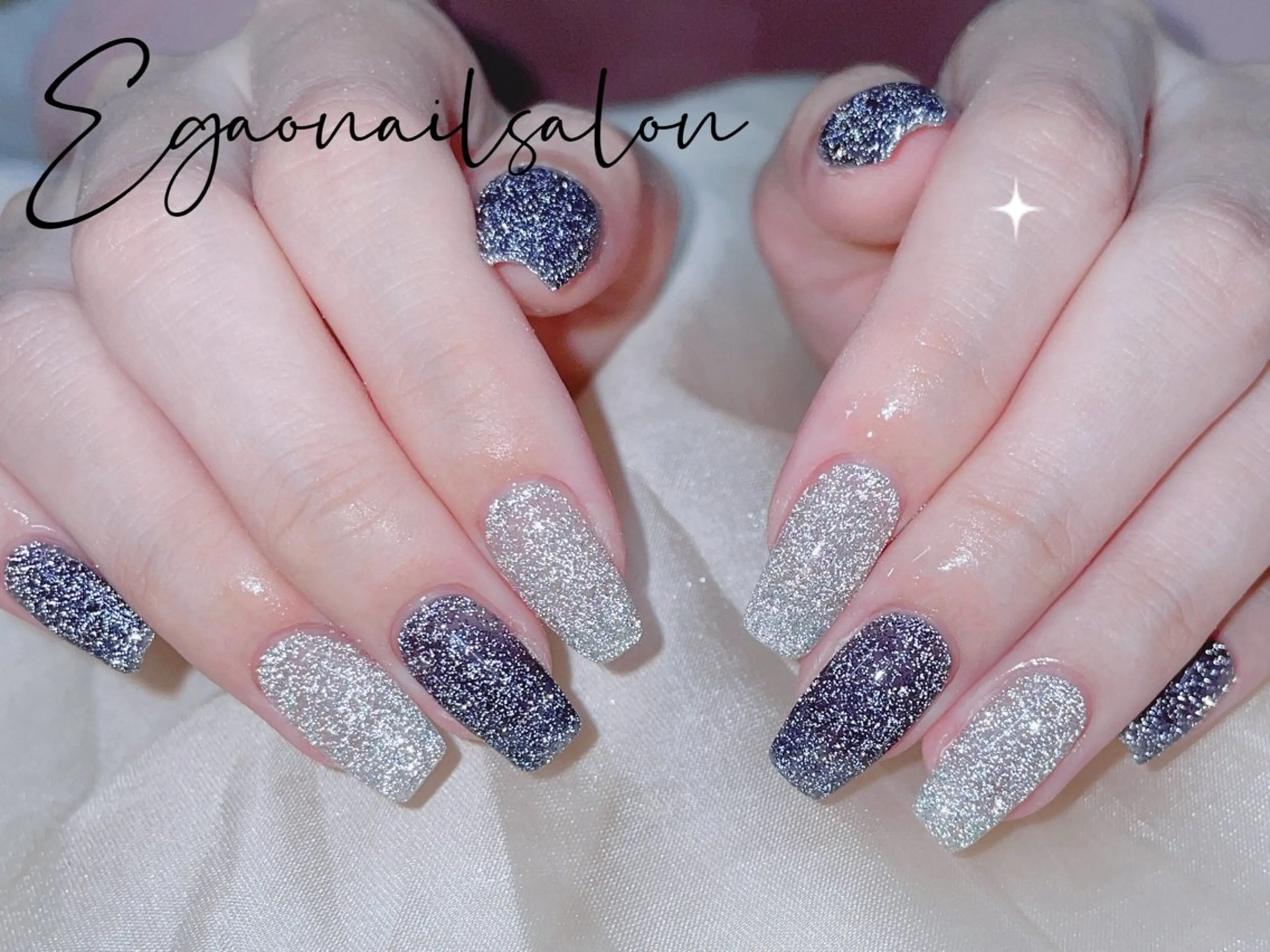 ネイル アートネイル フットネイル フレンチネイル ジェルネイル グラデーション ハンドネイル Egao Nail錦糸町店のネイルデザイン
