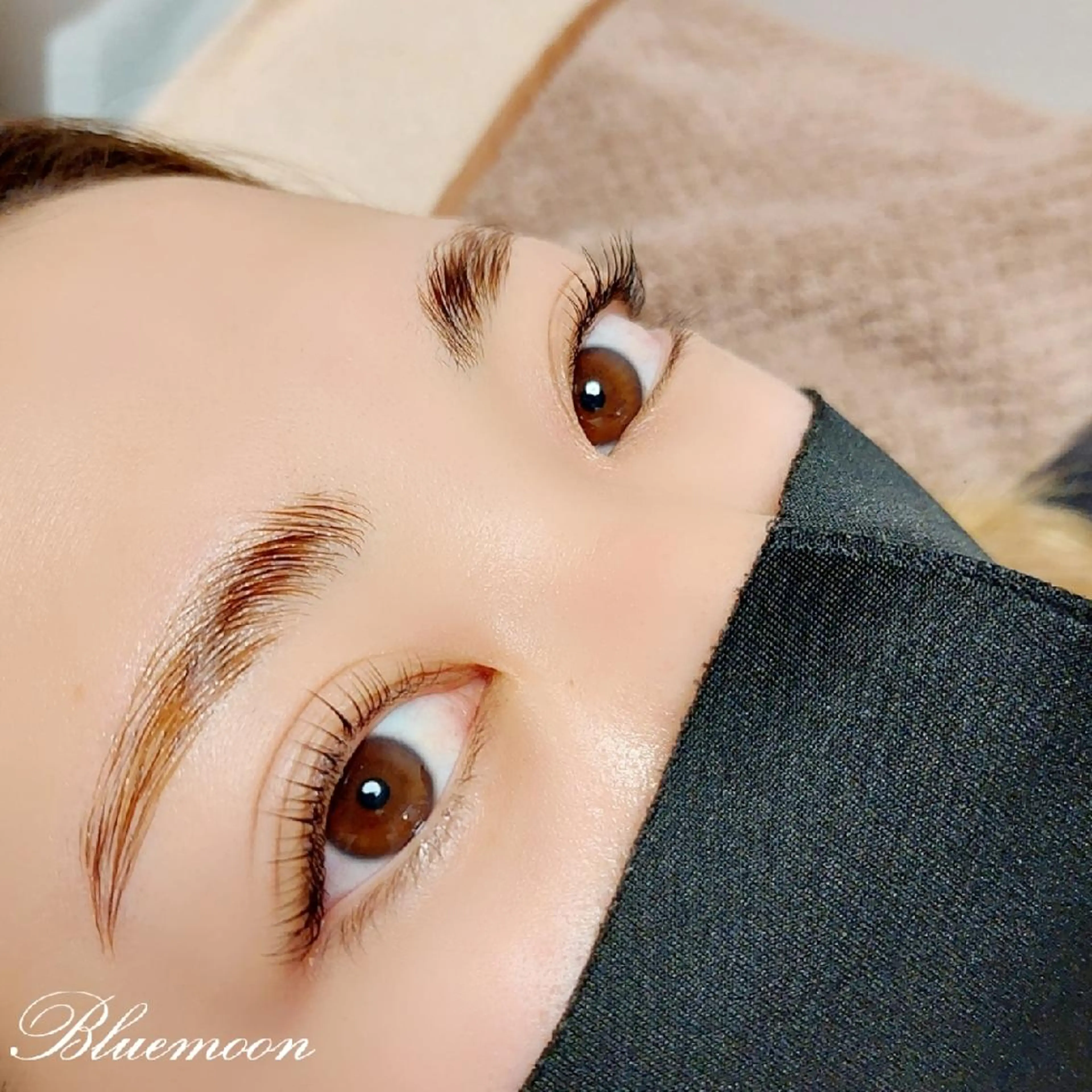 アイブロウ マツエク・マツパ パリジェンヌラッシュリフト Bluemoon所属・Blue moonのマツエク・マツパデザイン