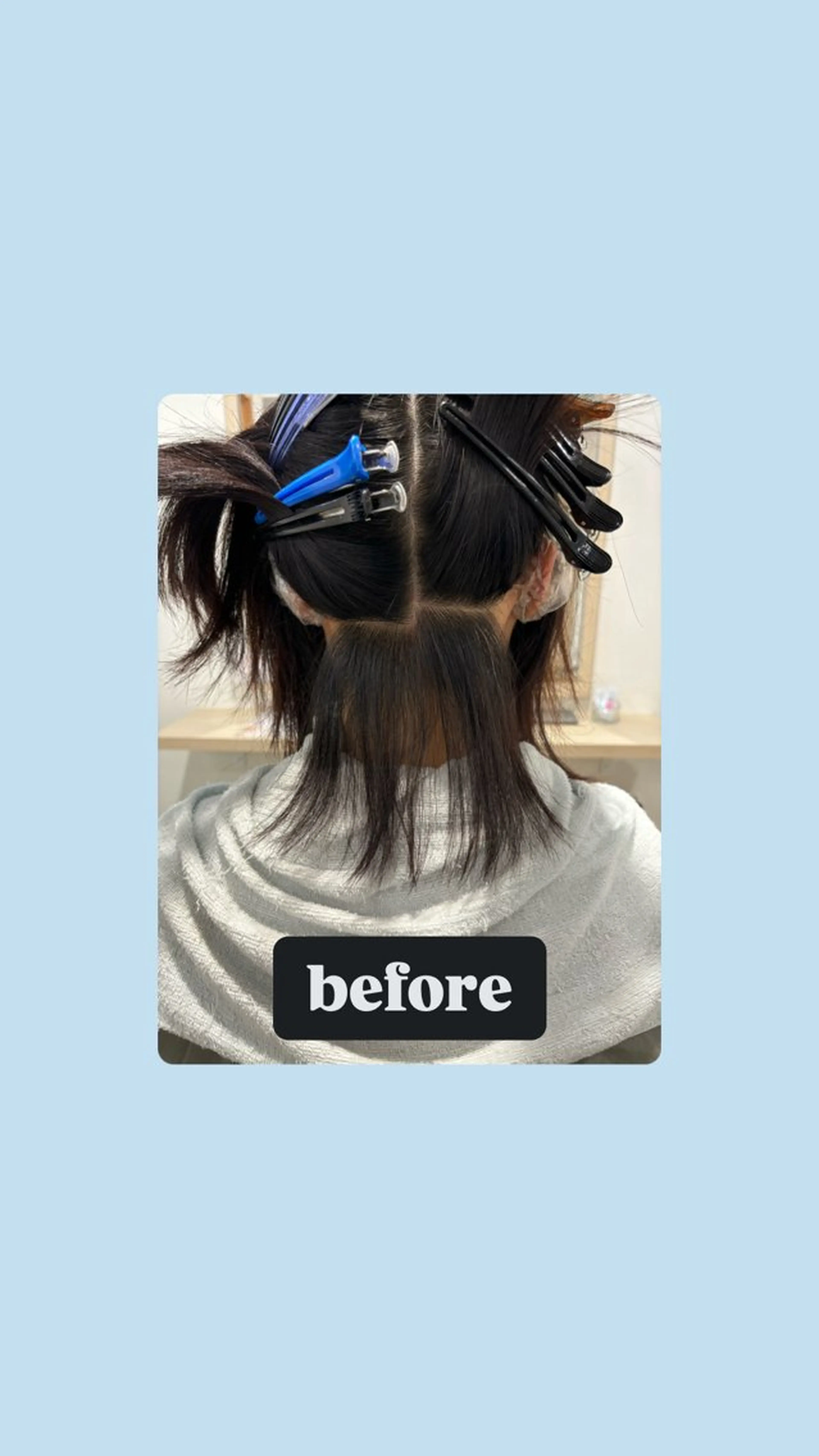 ミディアム 『大西　陸』 透明感color🔆のヘアスタイル