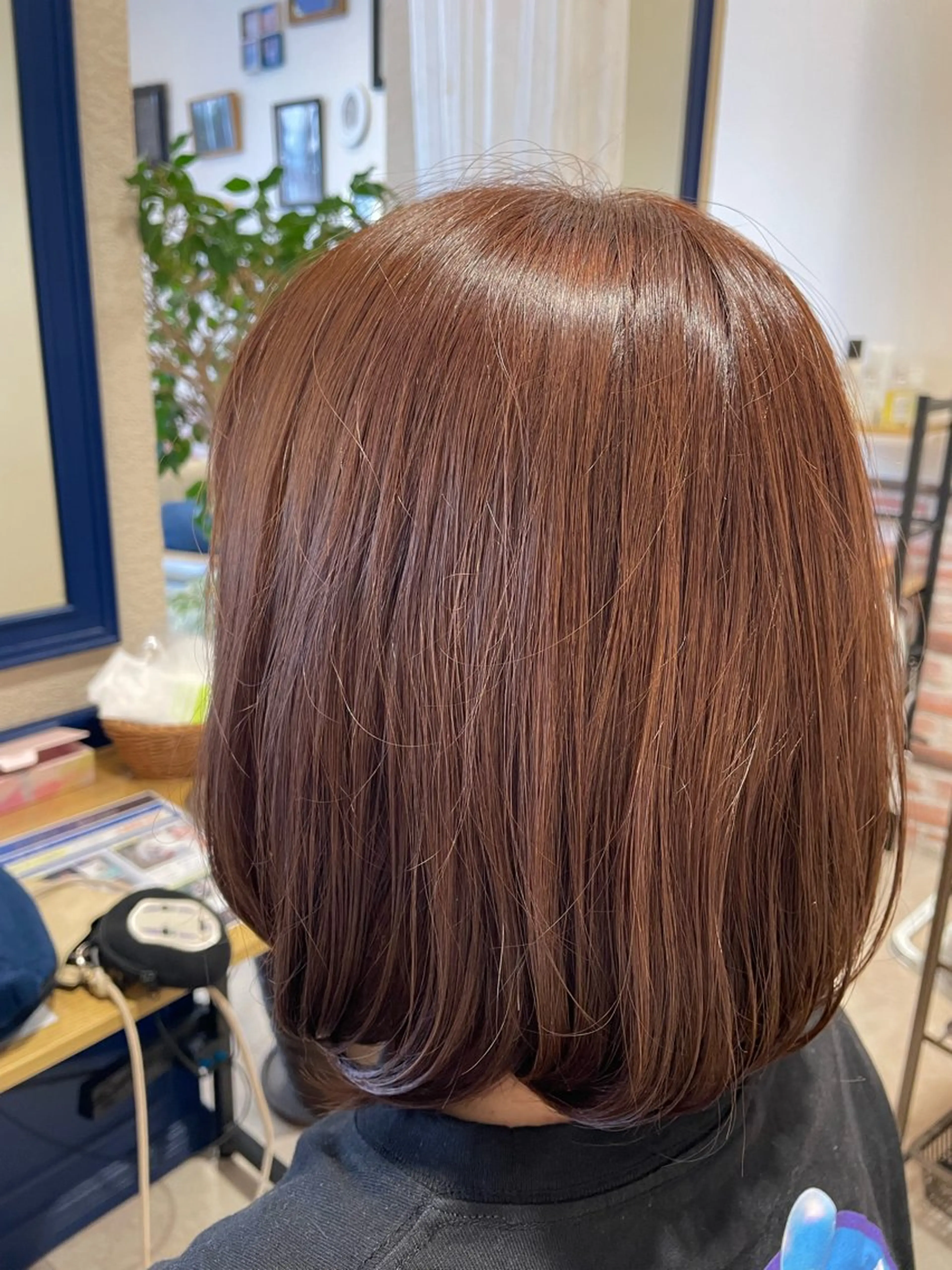 ミディアム カラー YUSICA  所沢 イマムラ✳︎✴︎のヘアスタイル