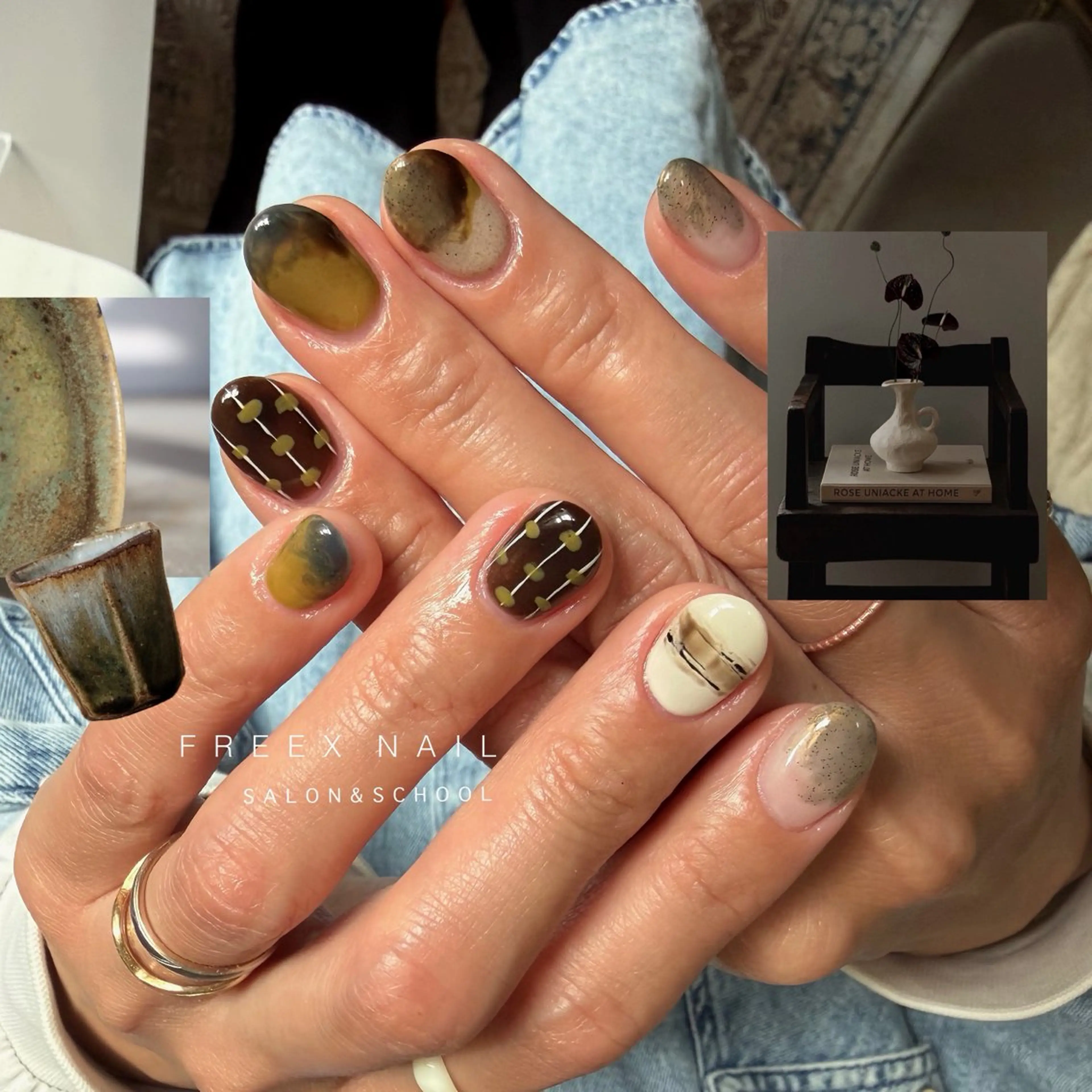 ネイル ニュアンスネイル ハンドネイル ハンドケア freex nail /ニュアンス/個性派のネイルデザイン