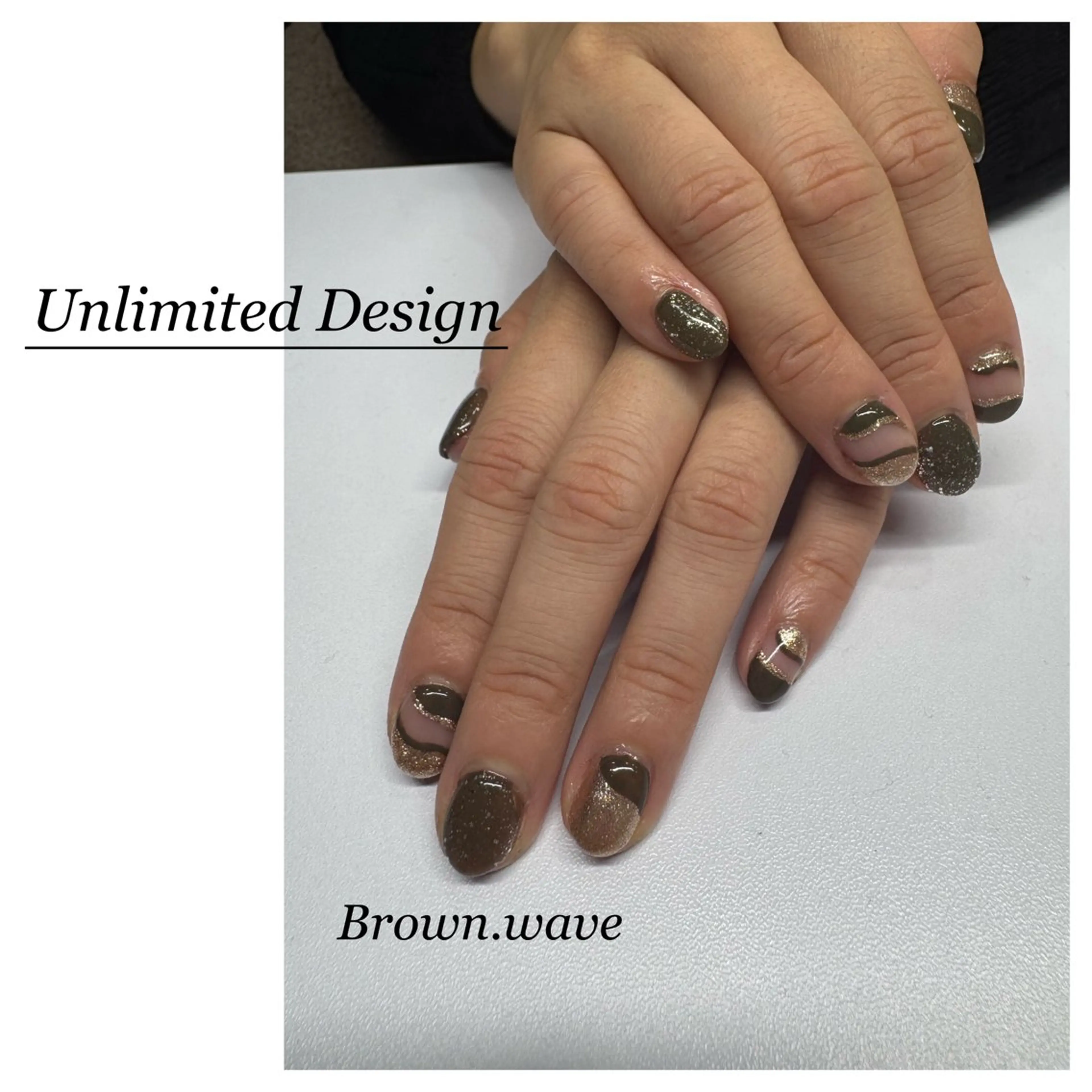 🗽【モデル募集】パーツ無し持ち込みデザインネイル　オフ込み🗽※予約の際は必ず補足説明をご確認のうえご予約ください。の写真