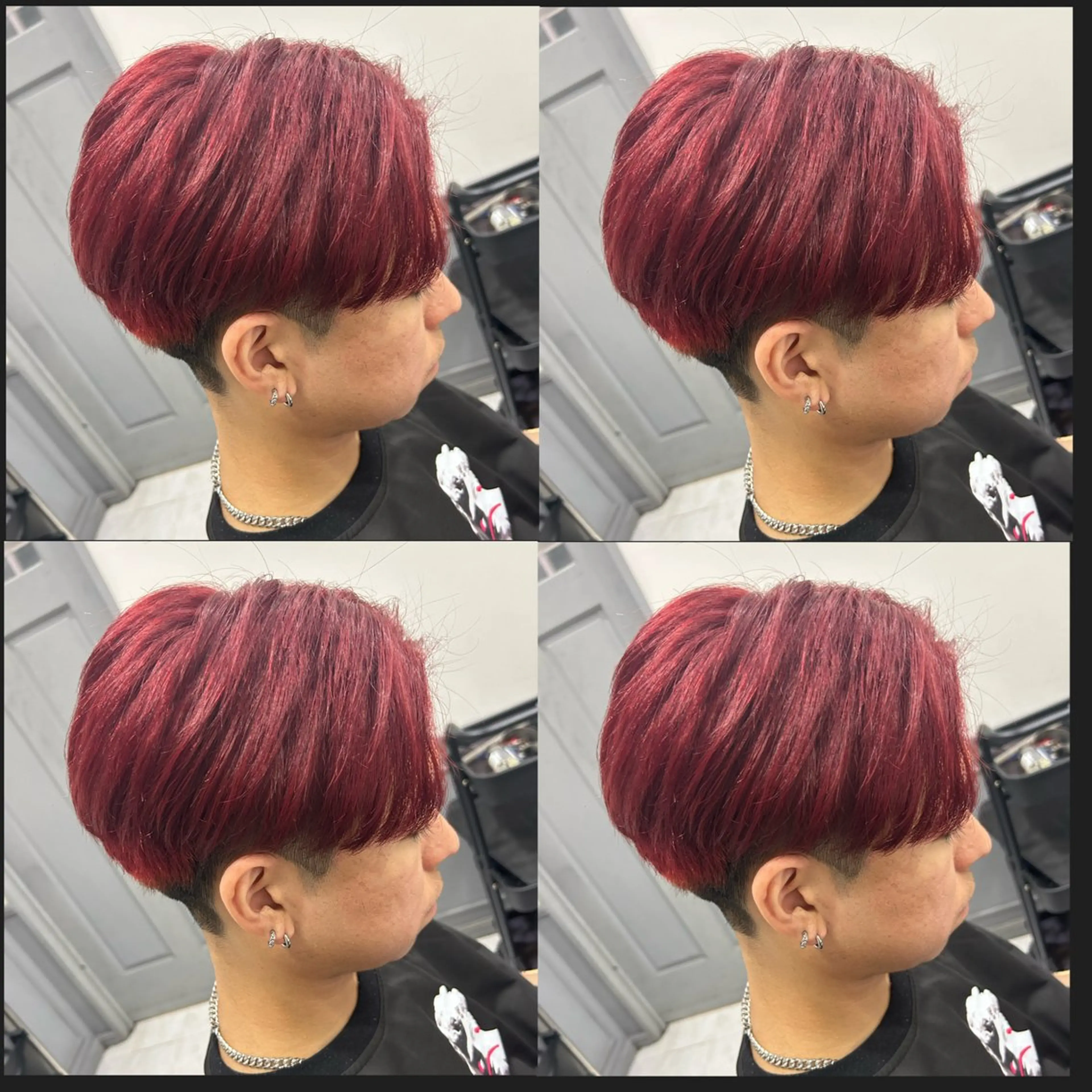 ショート カラー パーマ ヘアアレンジ メンズ カット ヘアカラー トリートメント 🔥メンズ特化渡辺 🔥ブリーチカラーのヘアスタイル