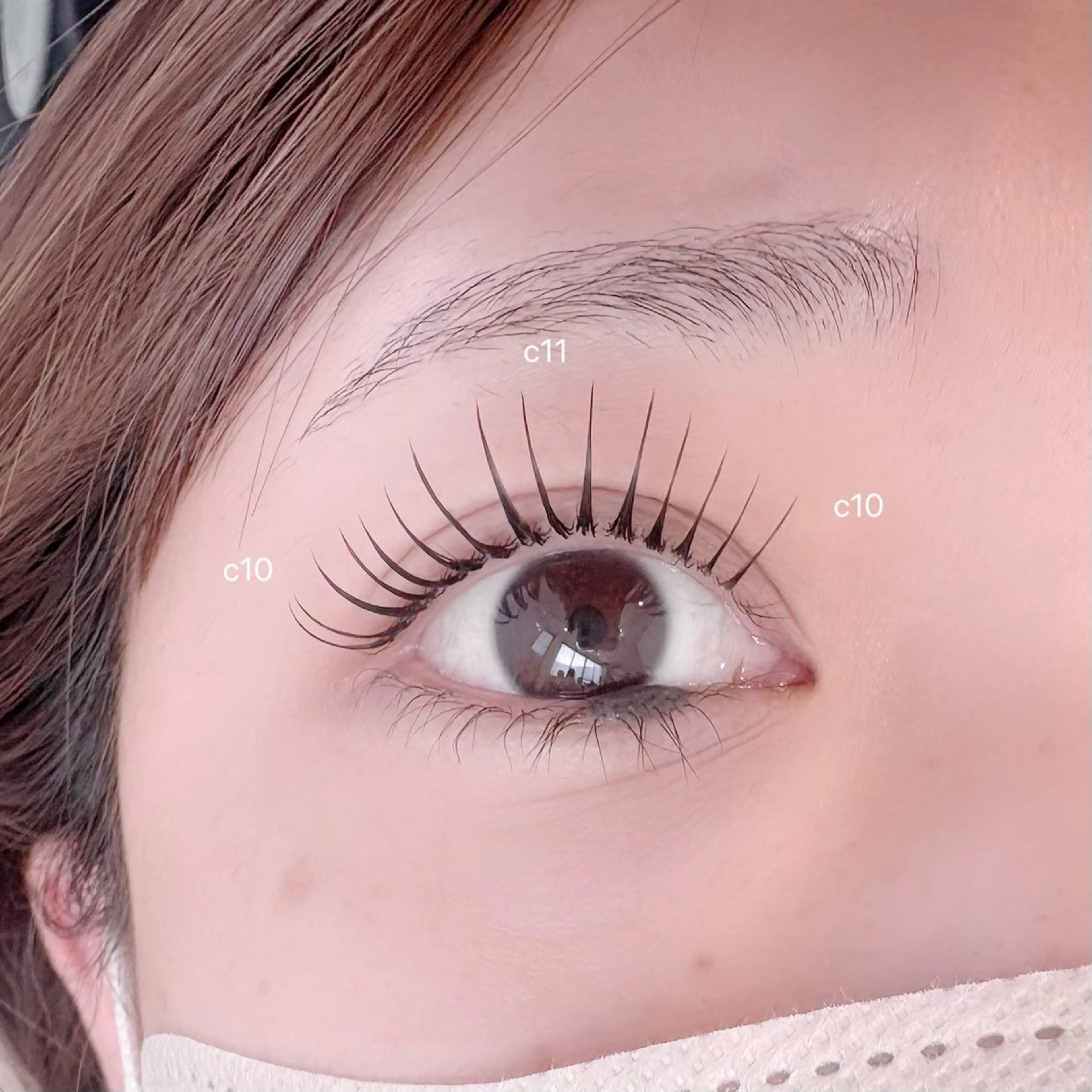 マツエク・マツパ Vie Ange 浦和コルソ店所属・Vie  Ange erikaの眉毛・アイブロウイメージ