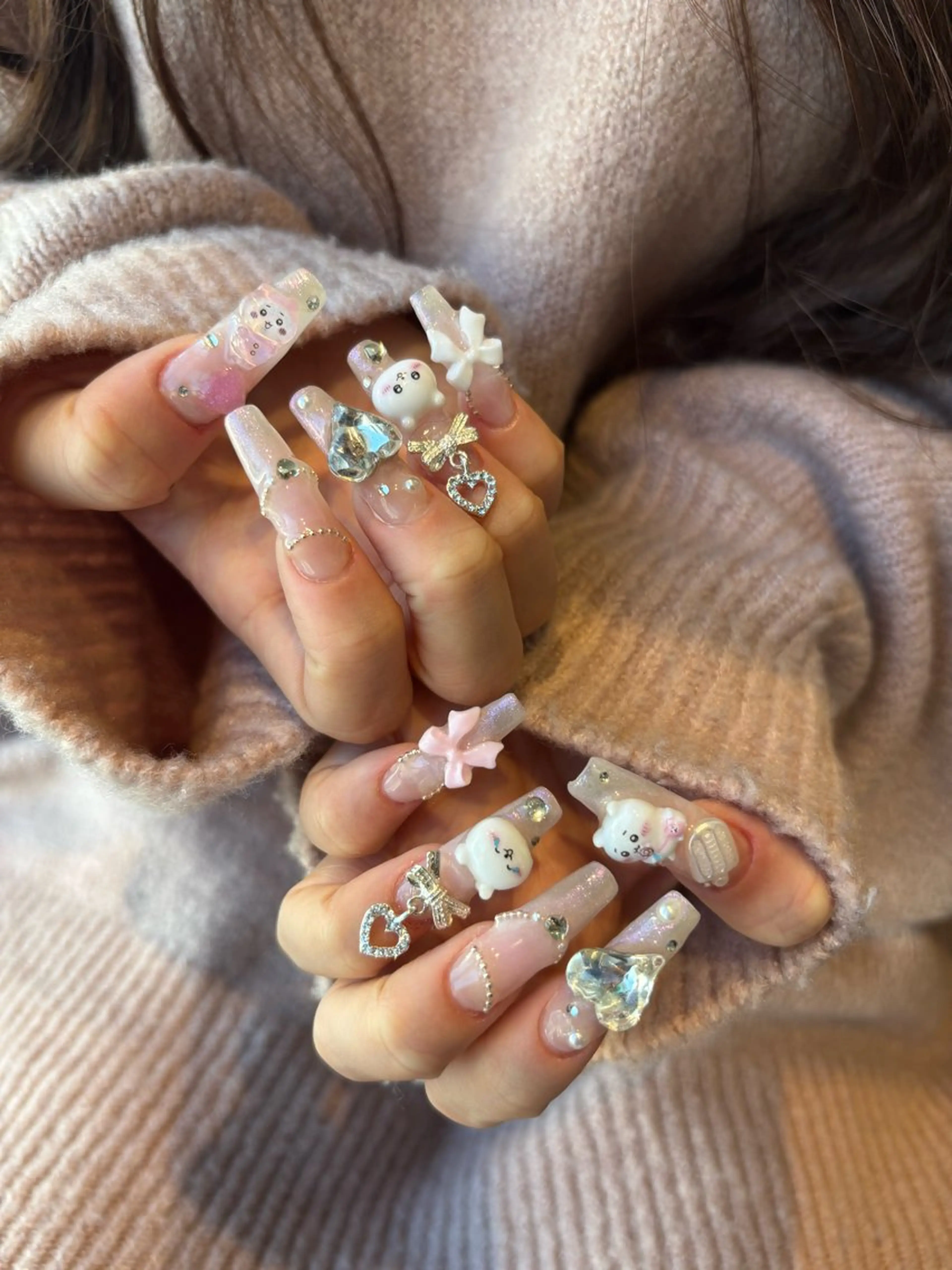 ネイル Schon🫧 yuna🫧のネイルデザイン