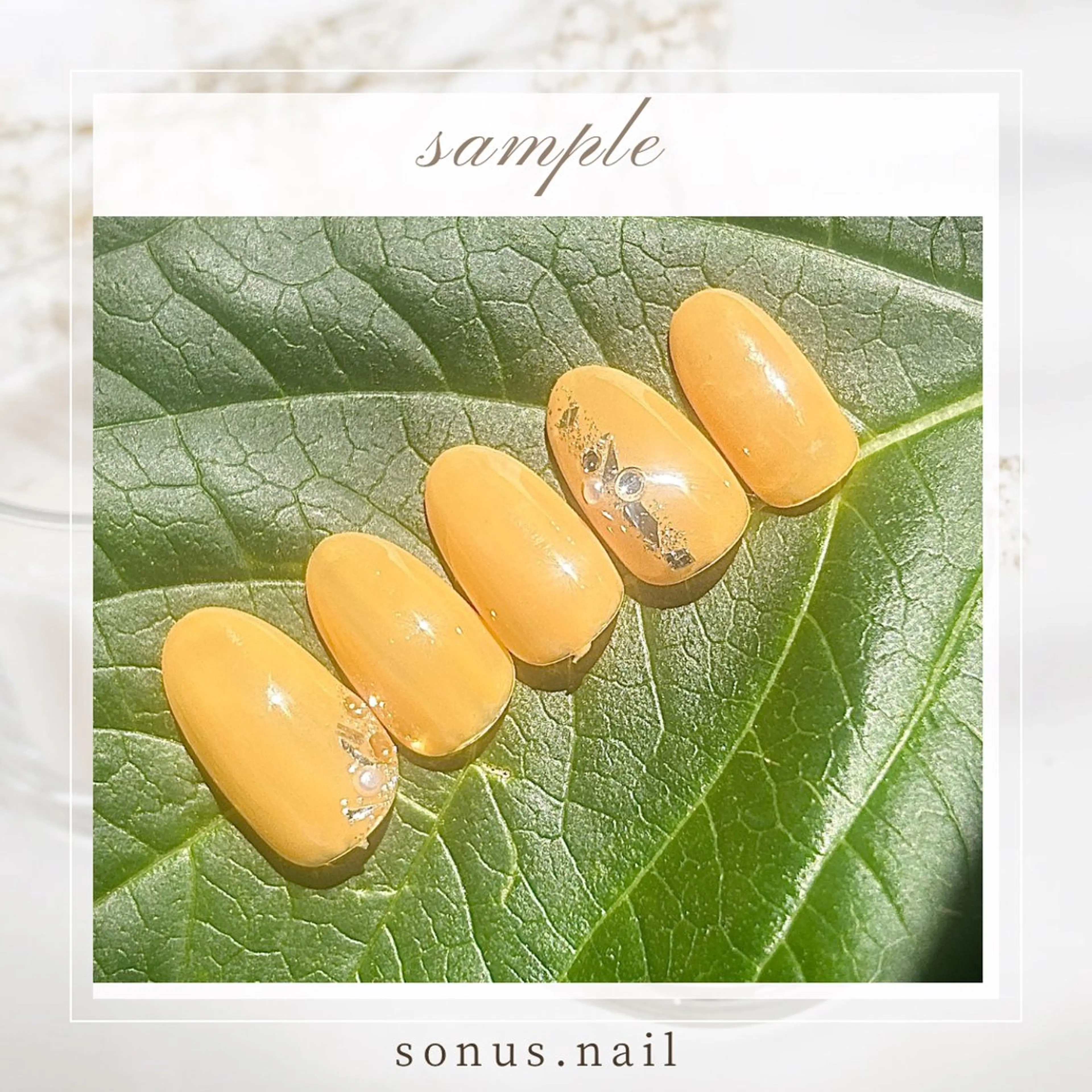 ネイル ハンドネイル sonus. nailのネイルデザイン