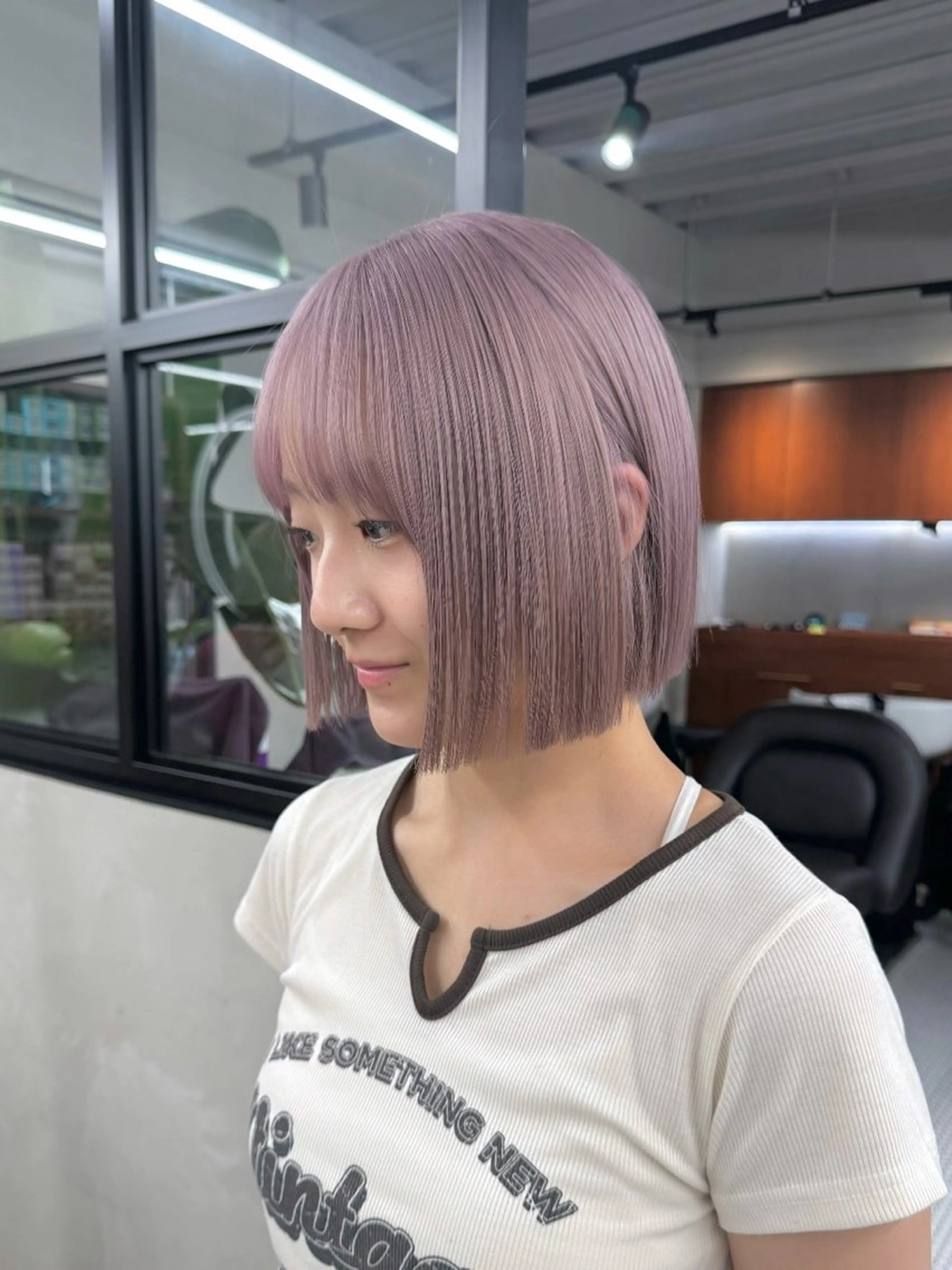 ショート カラー 似合わせカット/ ハイトーン/aoiのヘアスタイル