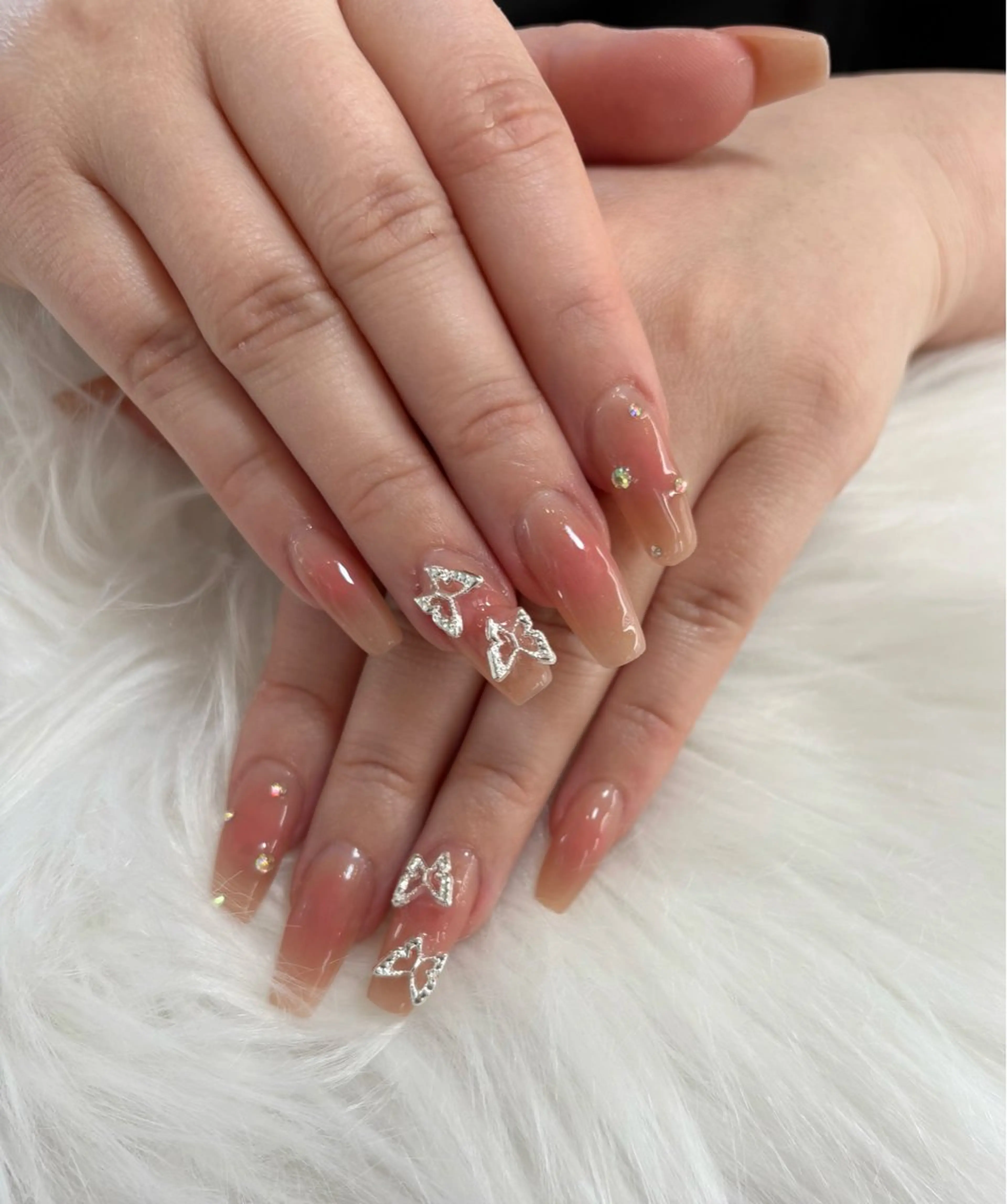 ネイル チークネイル スカルプネイル おうちサロン by maururuのネイルデザイン