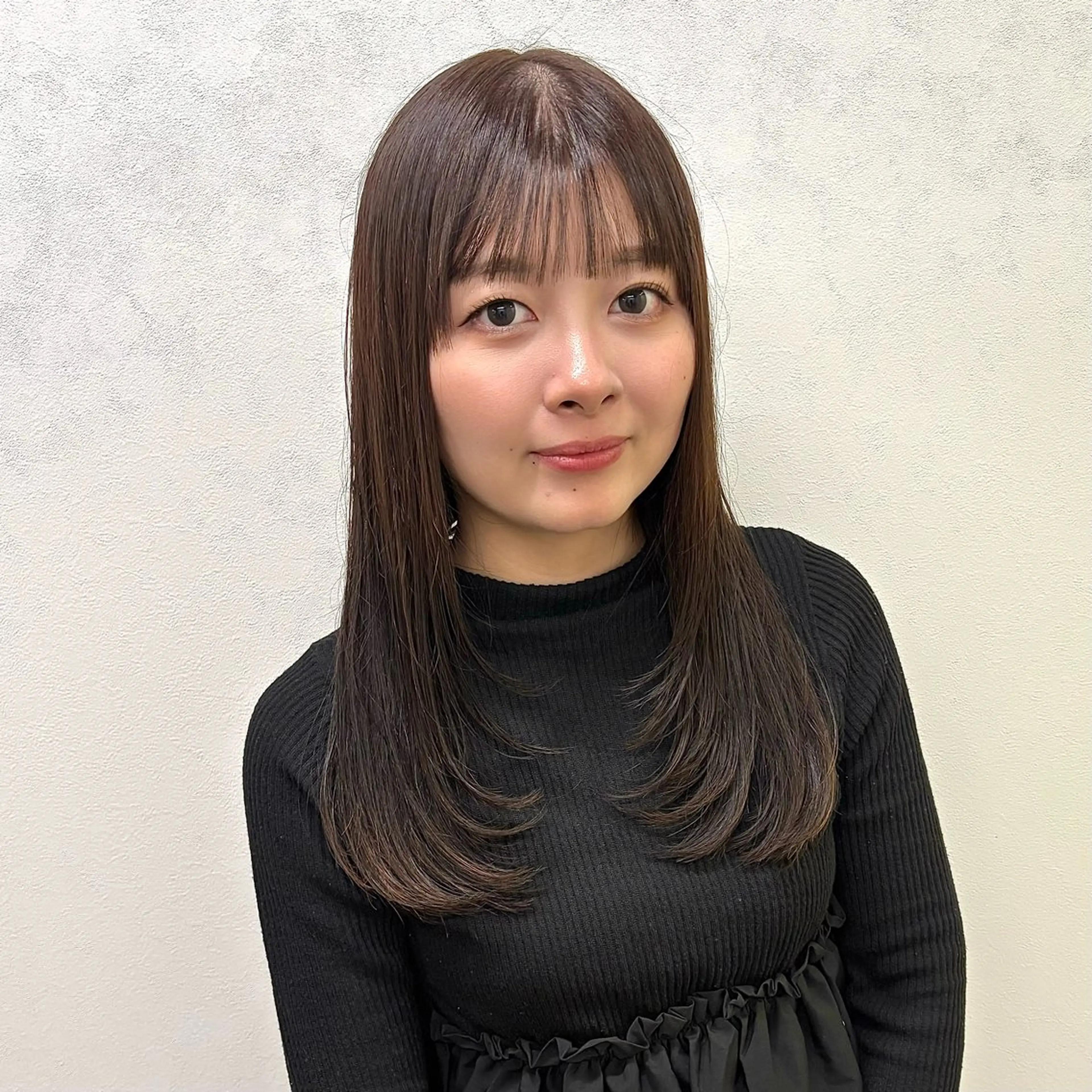 セミロング カット トリートメント レイヤーカット/ ナカジのヘアスタイル