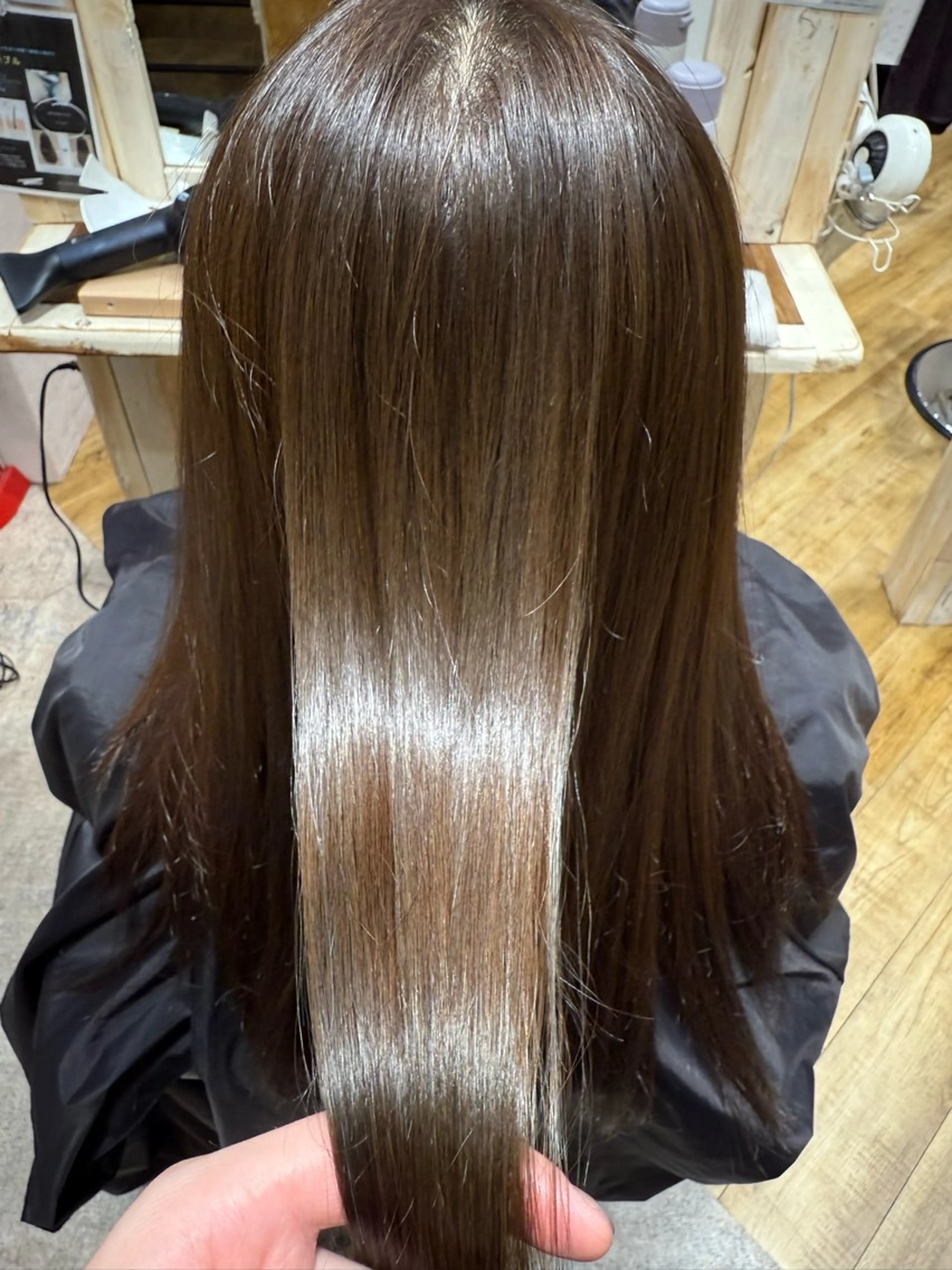 ロング カラー 辻　メンズカット ハイライトカラーのヘアスタイル