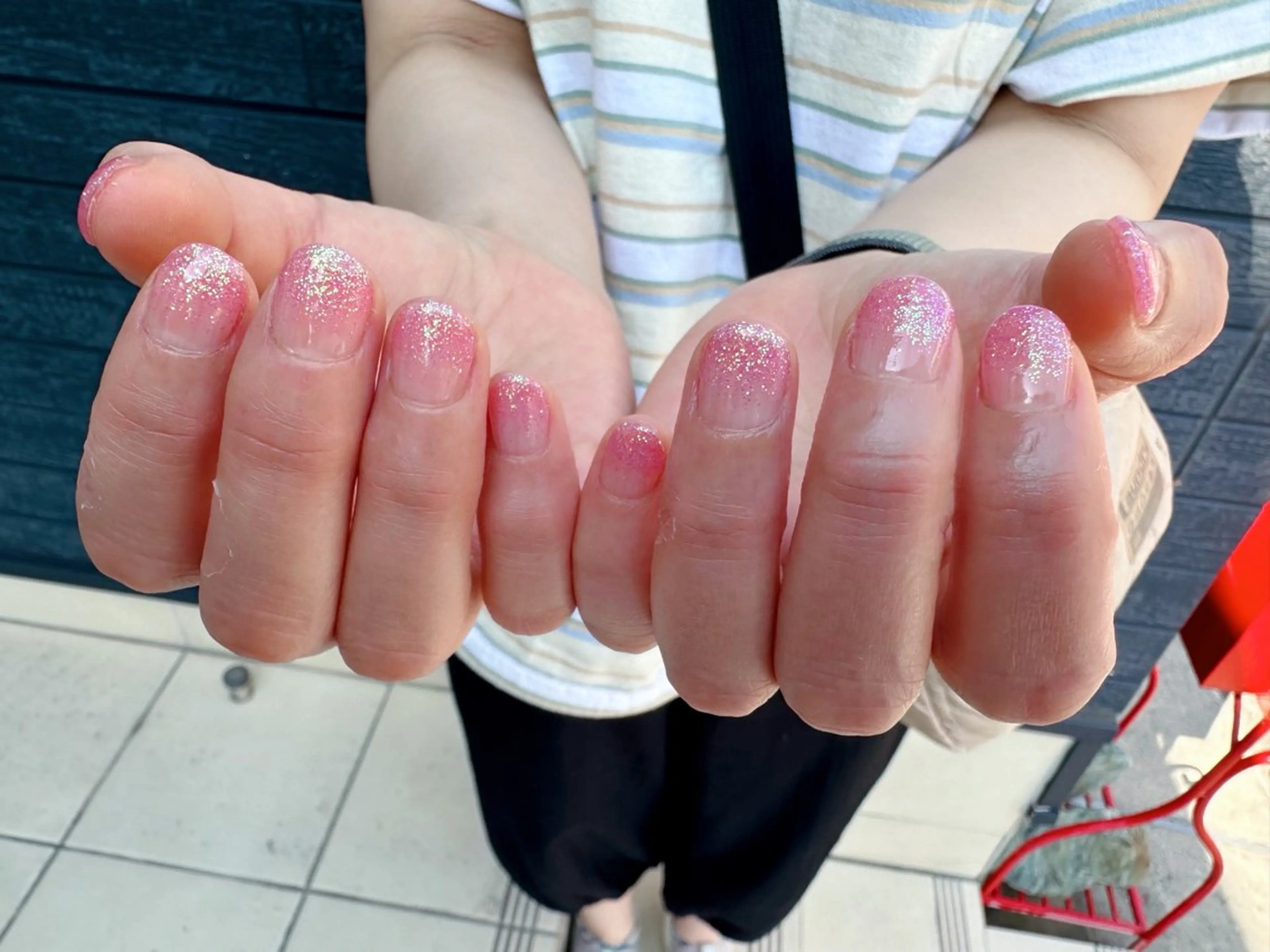 ネイル オーロラネイル ハンドネイル cutstudiog .saekoのネイルデザイン