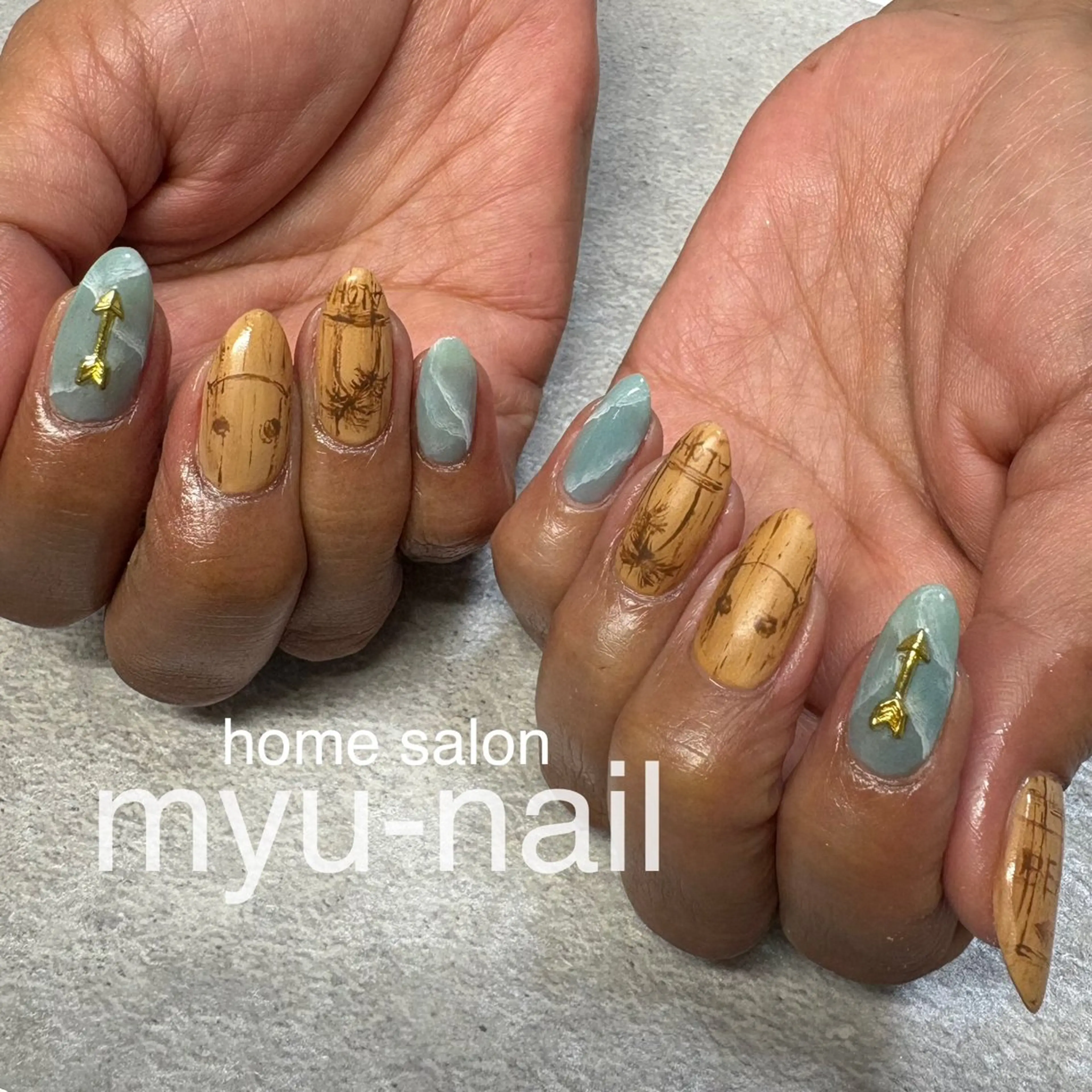 ネイル ホームサロン myu-nailのネイルデザイン