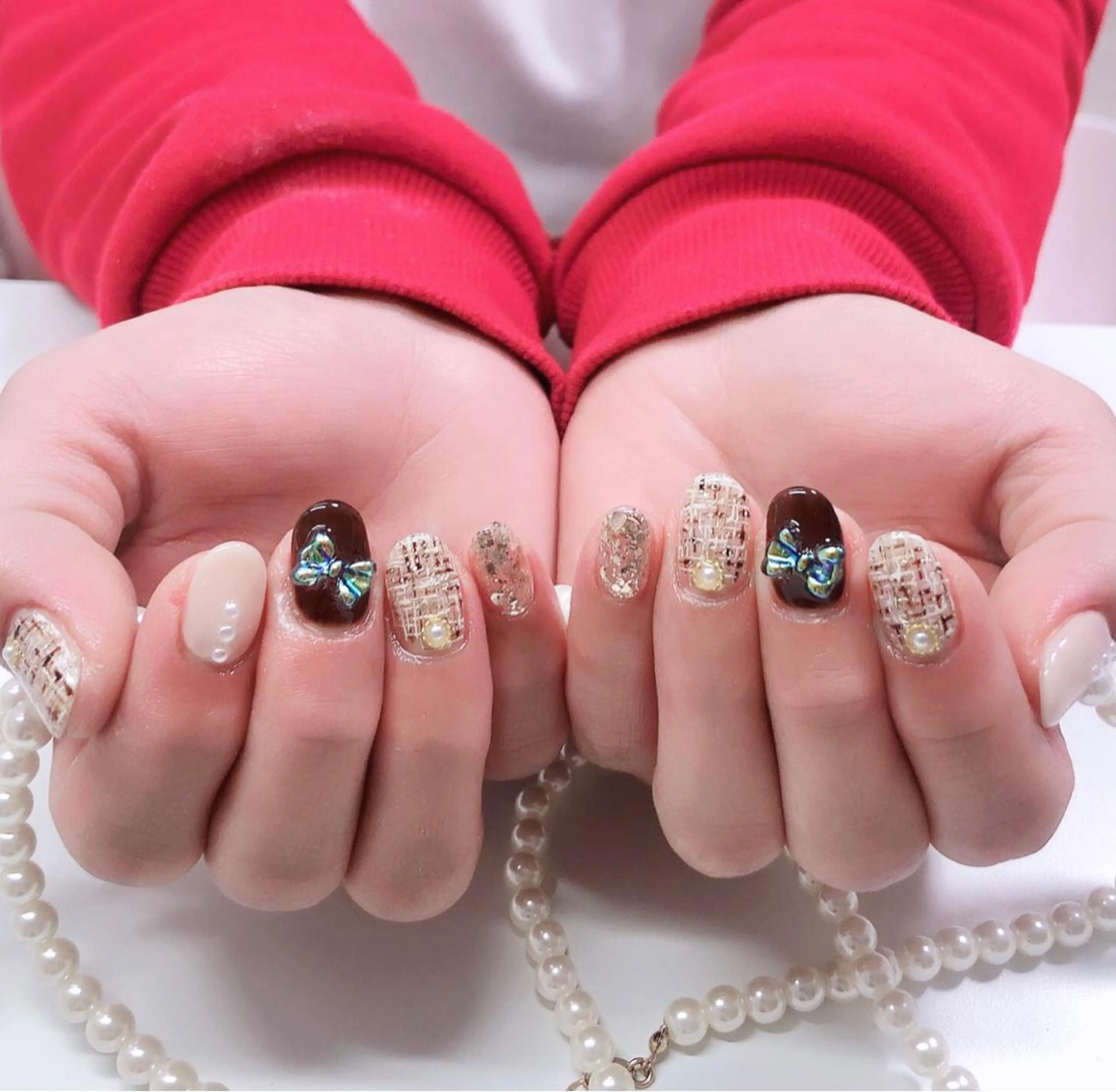 ネイル ハンドネイル 片平 恭子のマツエク・マツパデザイン