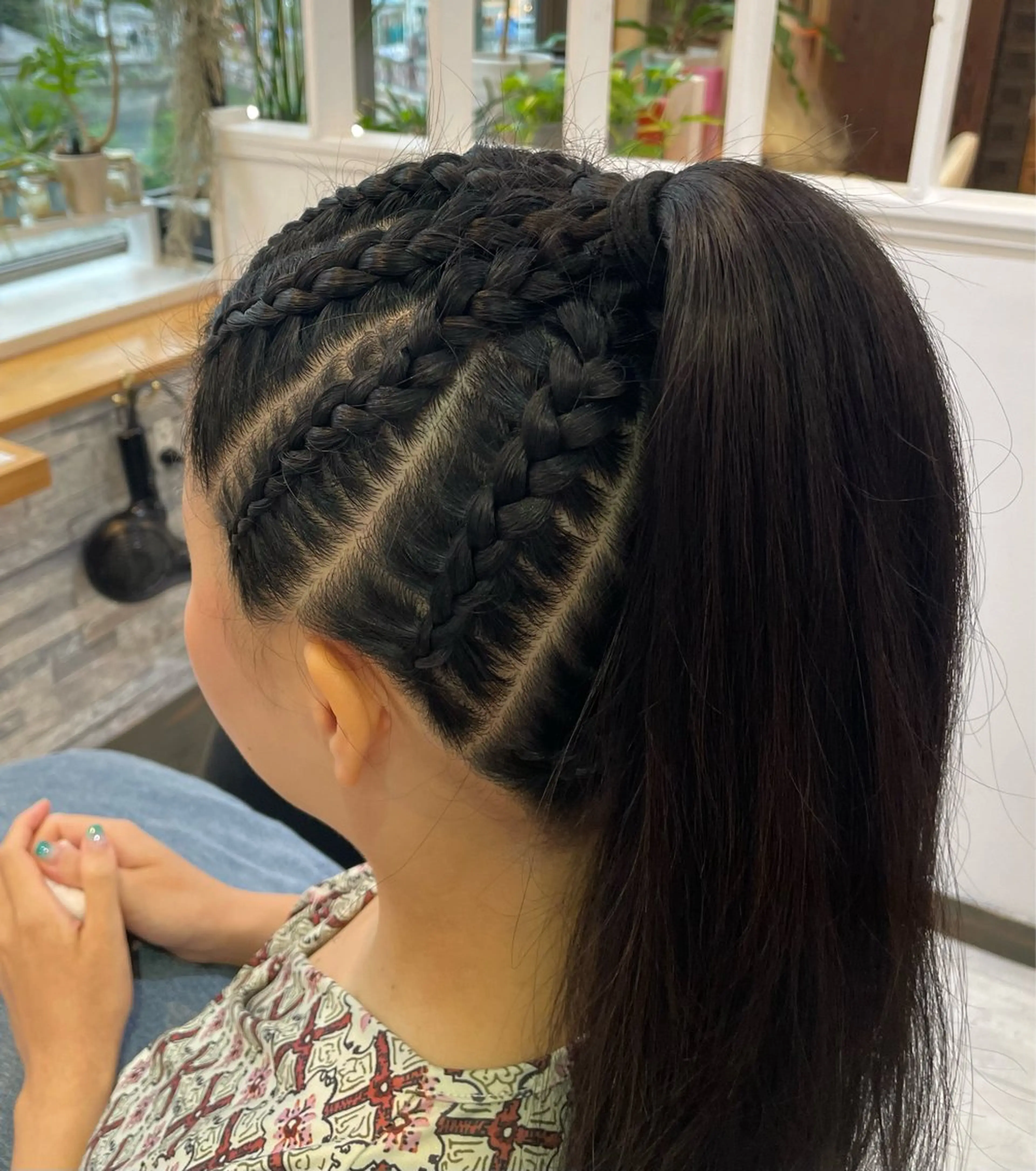 ヘアアレンジ ポニーテール コーンロウ 🇯🇲菅谷知史のその他イメージ