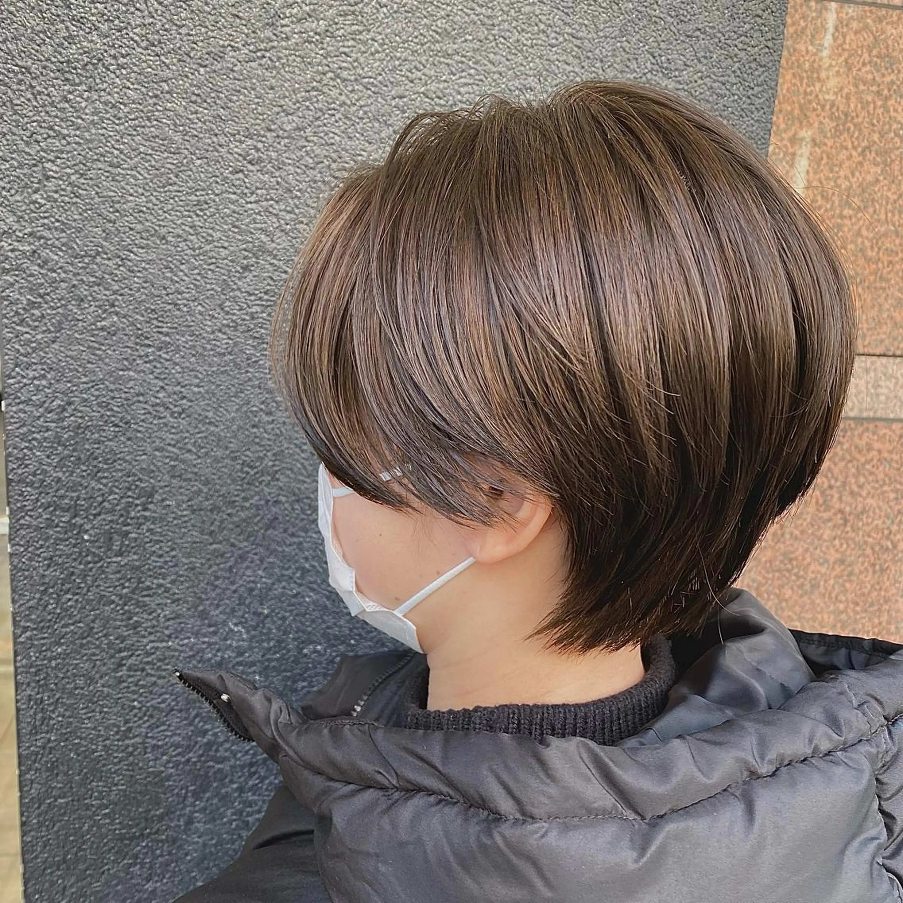 ショート カラー ハンサムショート ショートヘア 心斎橋/ヘアセット MASAKIのヘアスタイル