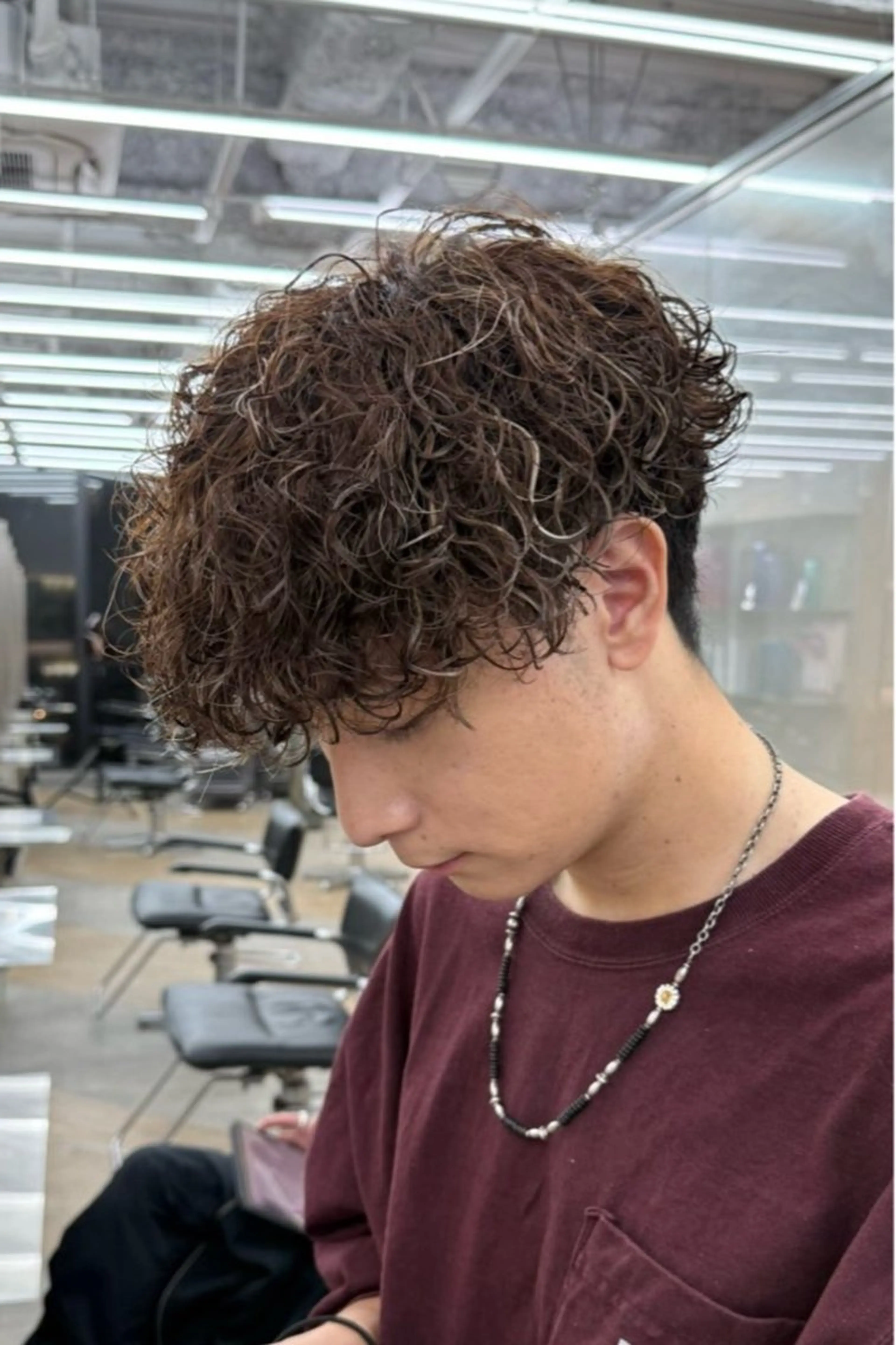 メンズ メンズパーマ プードルパーマ 波巻きパーマ プードルパーマ カット パーマ fifth栄|波巻き 職人🌀ゆうとのヘアスタイル