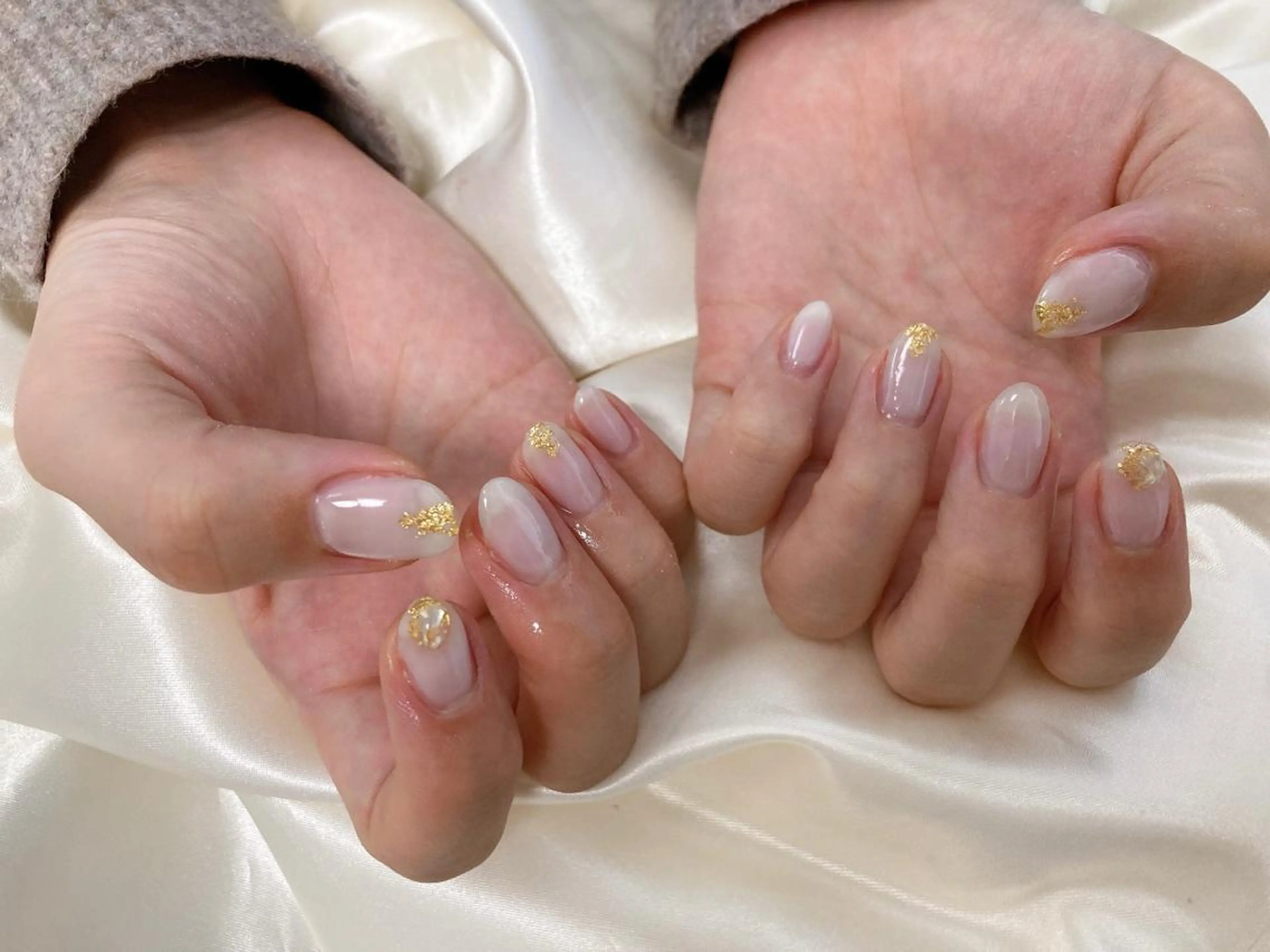 ネイル クリアネイル mogunail &blowのネイルデザイン