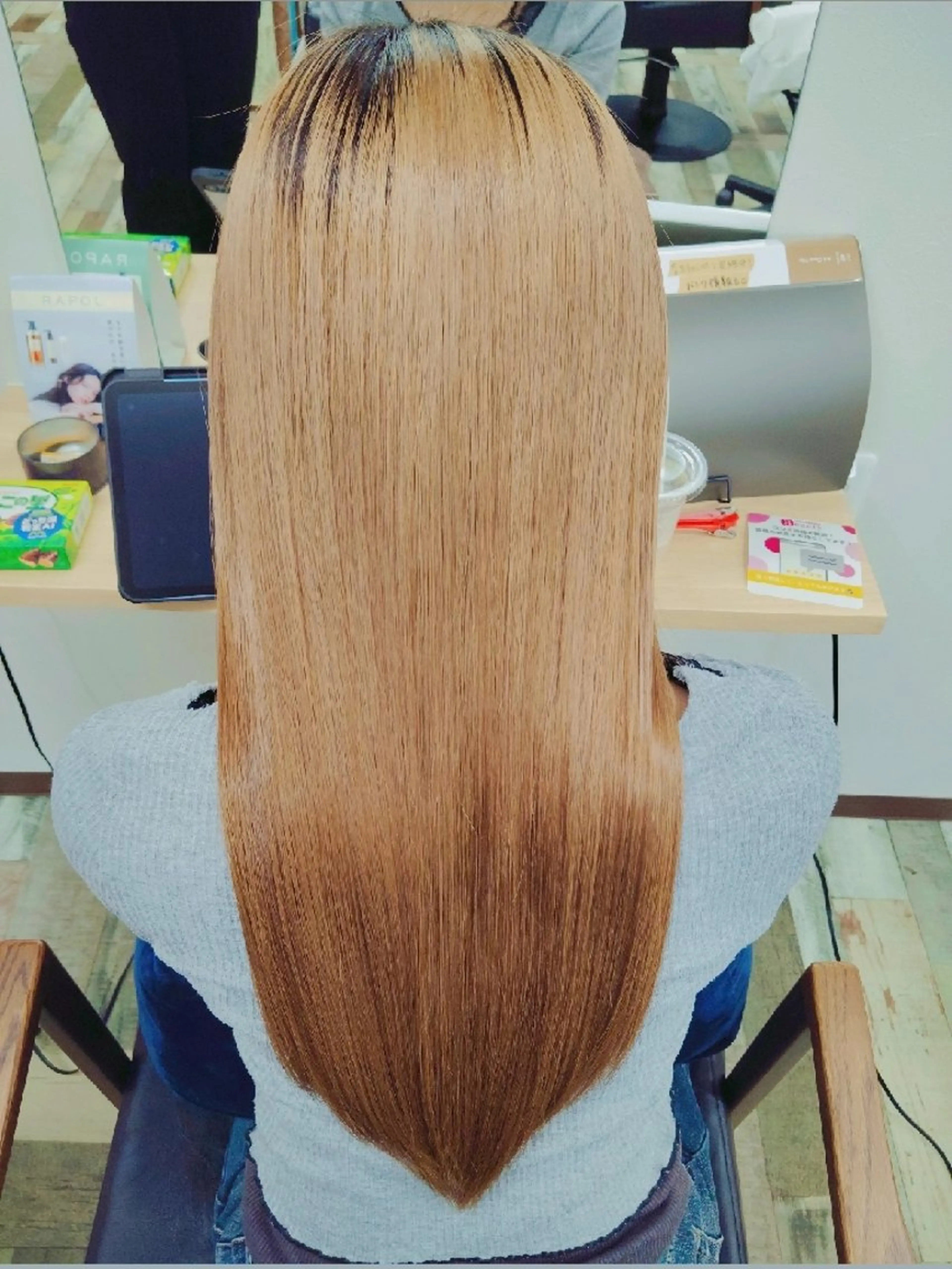 ロング トリートメント 髪質改善🪽 森川☜⁠ ☜⁠ のヘアスタイル