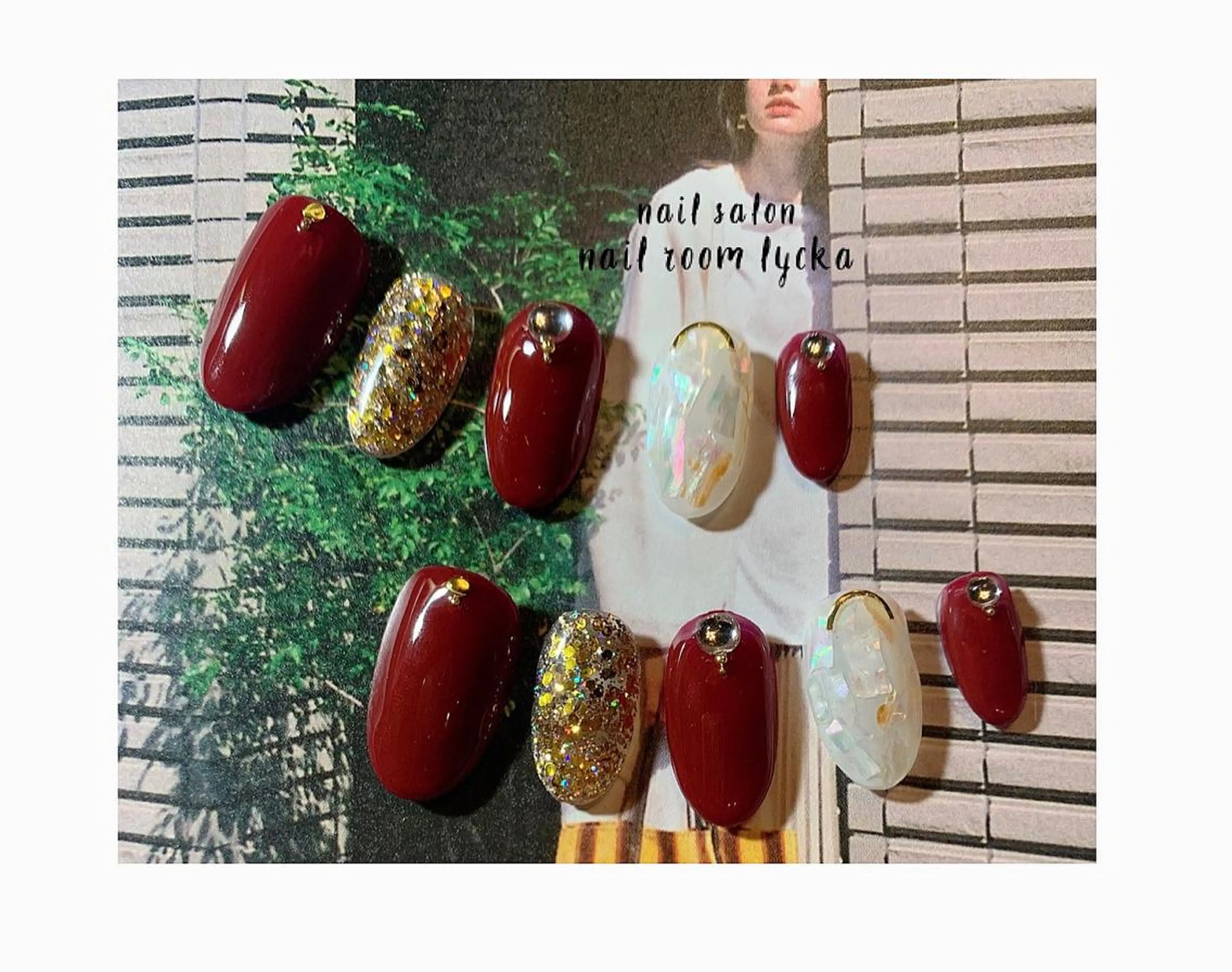 ネイル ジェルネイル パラジェル 冬ネイル ﾈｲﾙﾙｰﾑﾘｯｶ 𝐦𝐚𝐲𝐮のネイルデザイン