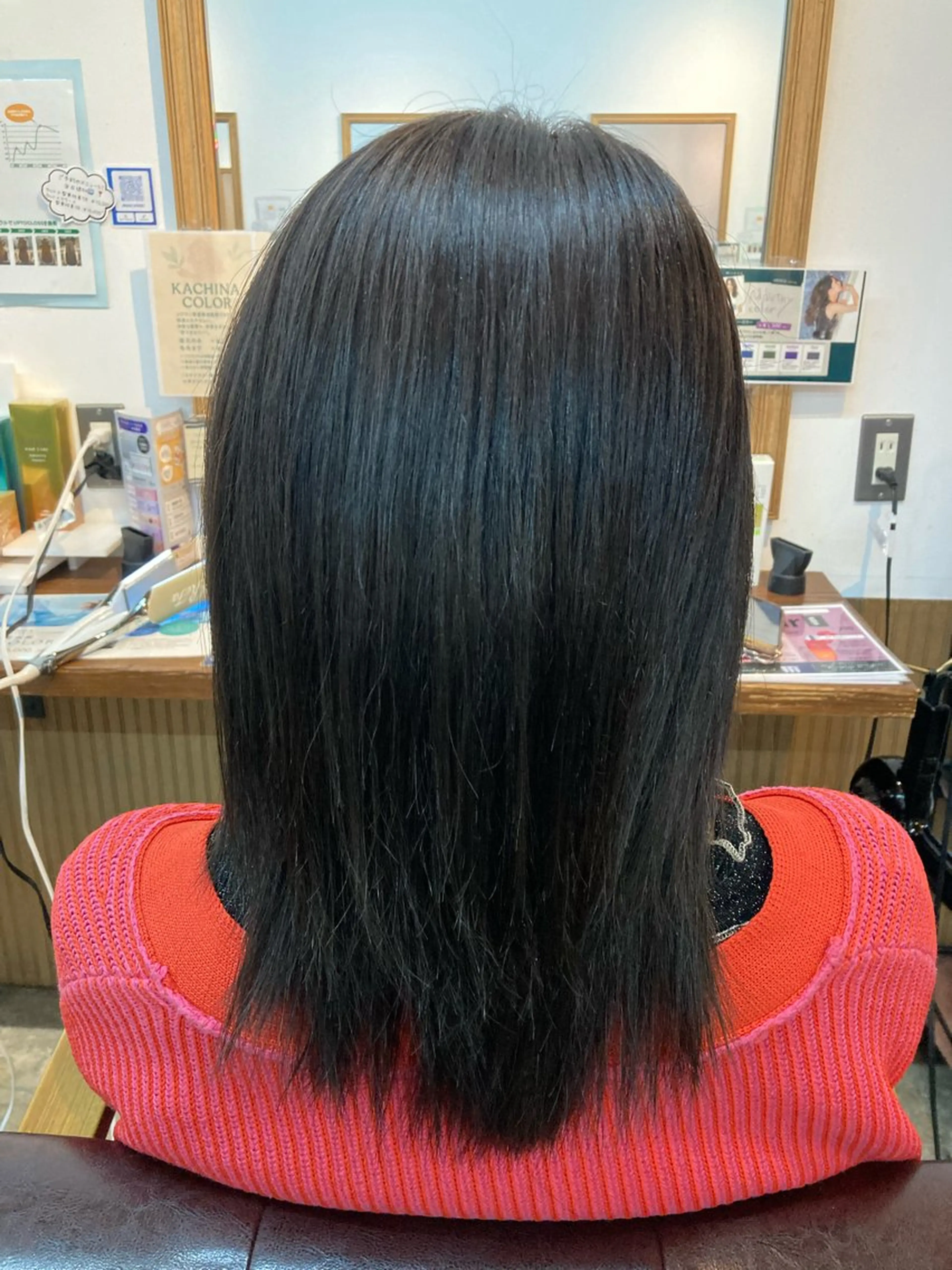 ミディアム カラー ヘアカラー ROSSO Hair&SPA五反野店所属・💫 シュン💫のヘアスタイル