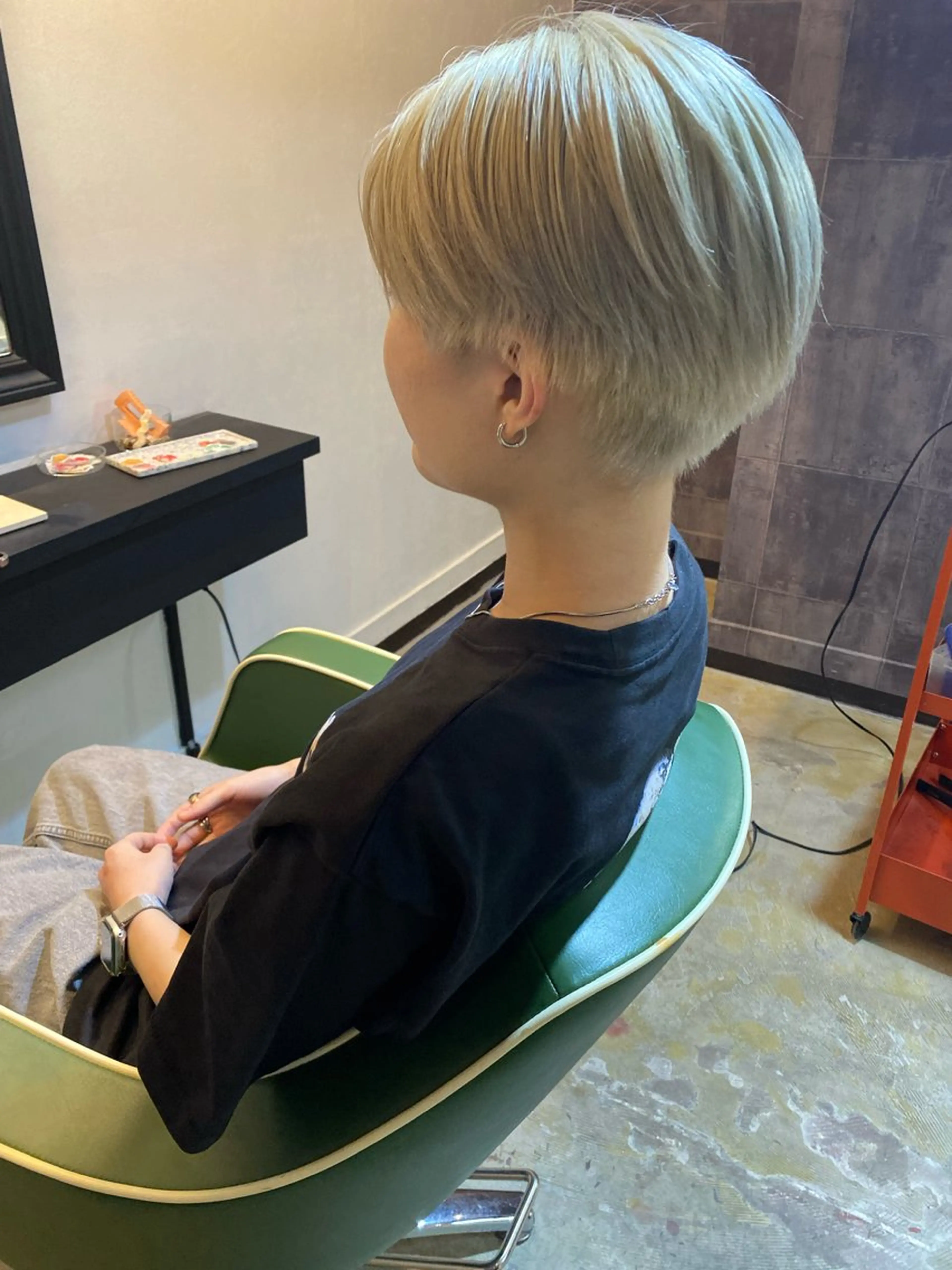 ショート カラー ヘアアレンジ メンズ 広島/ボブ/レイヤー 🌿‬wakabaのヘアスタイル