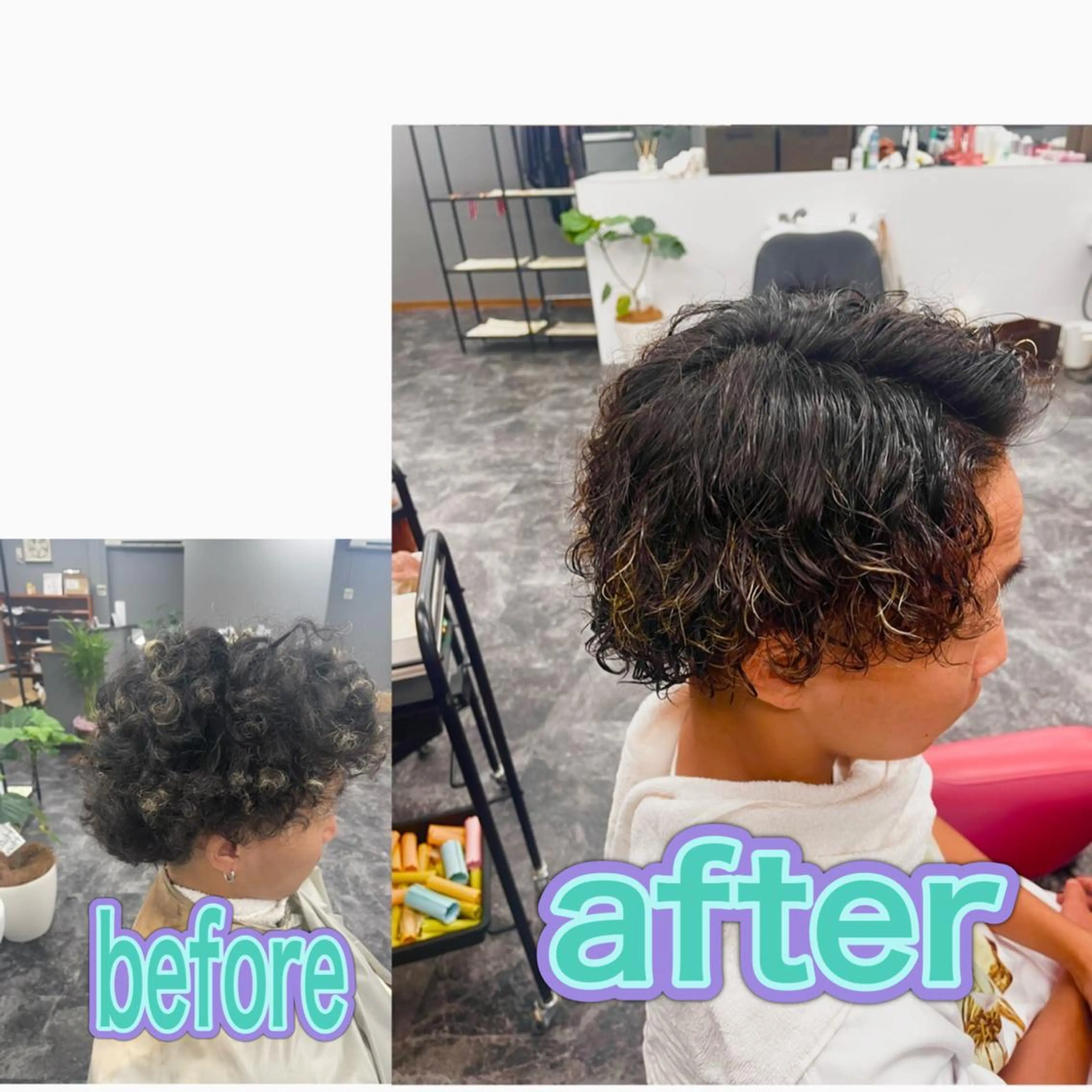 パーマ メンズ 池田 成秀のヘアスタイル