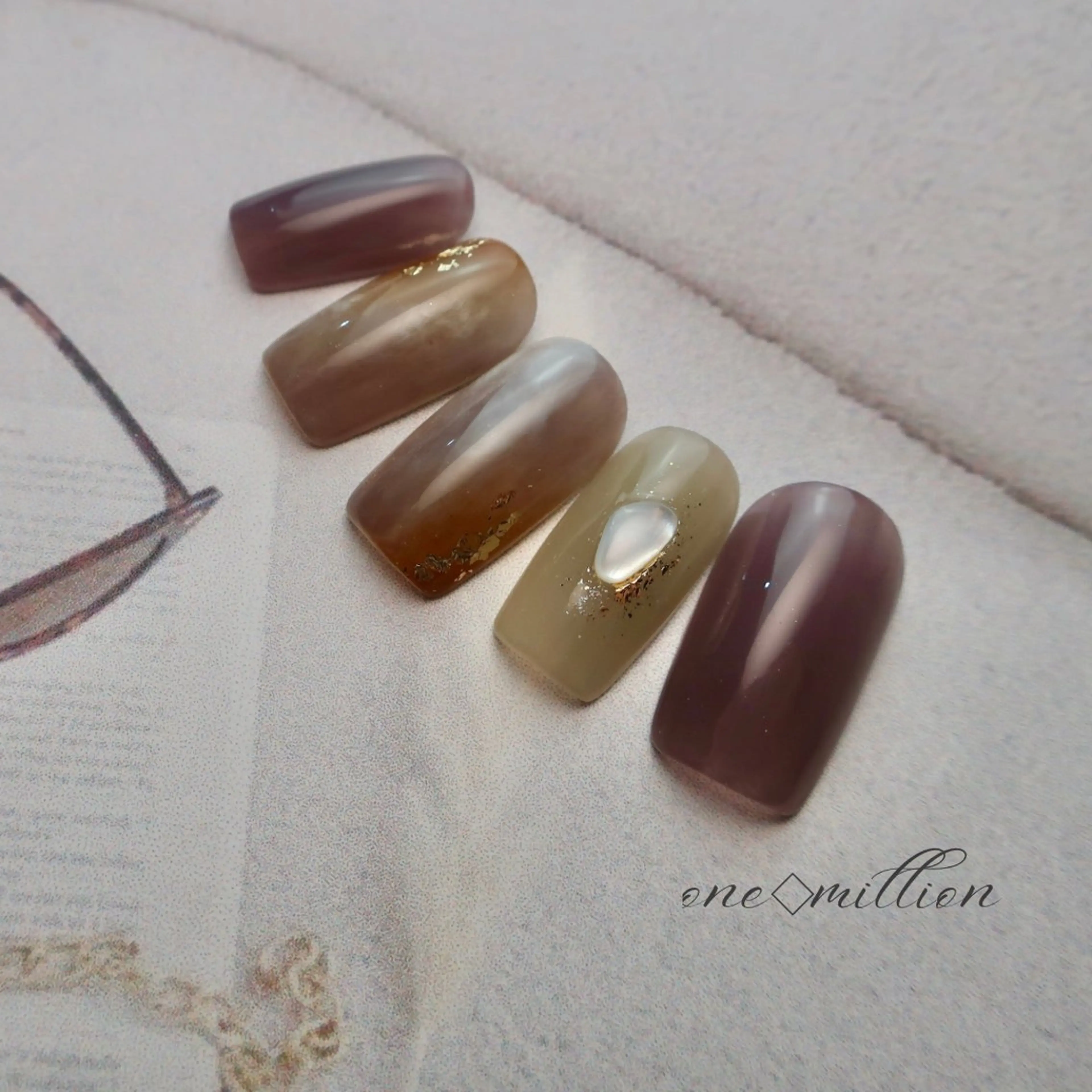 ネイル nail salon ワンミリオンのネイルデザイン