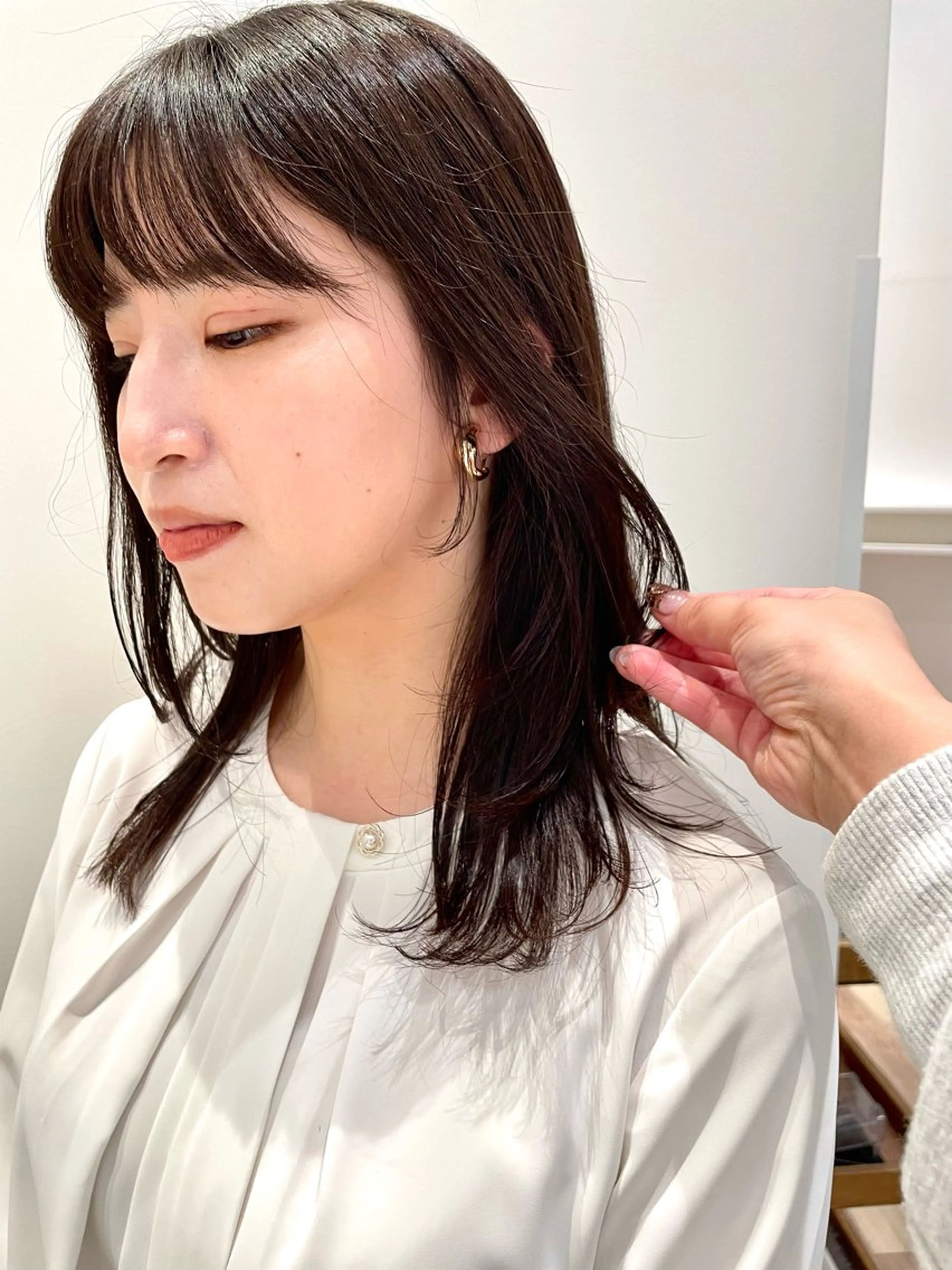 ロング カラー レイヤーカット ktwo/難波 /似合わせ/木浦のヘアスタイル